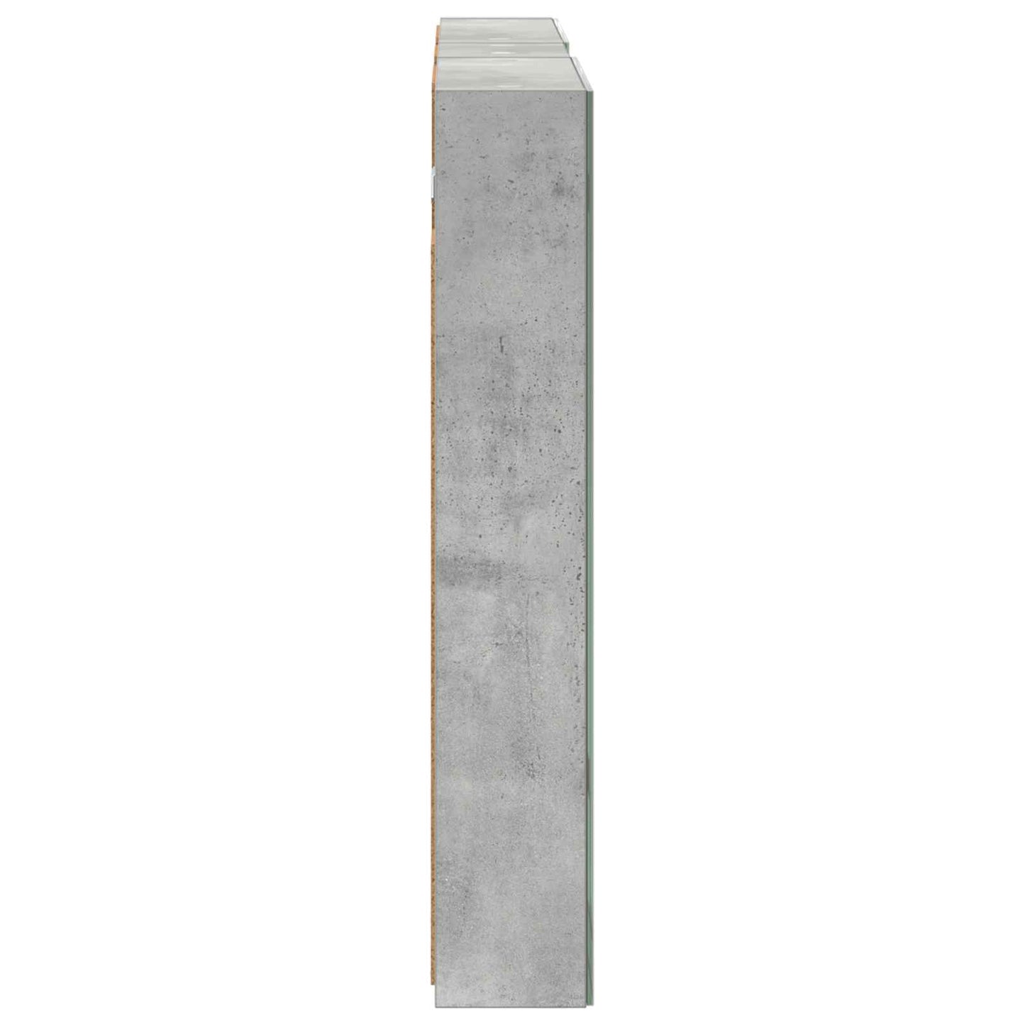 Bathroom Cabinet Set 3 pcs 100 x 10.5 x 60.5 cm Engineered wood