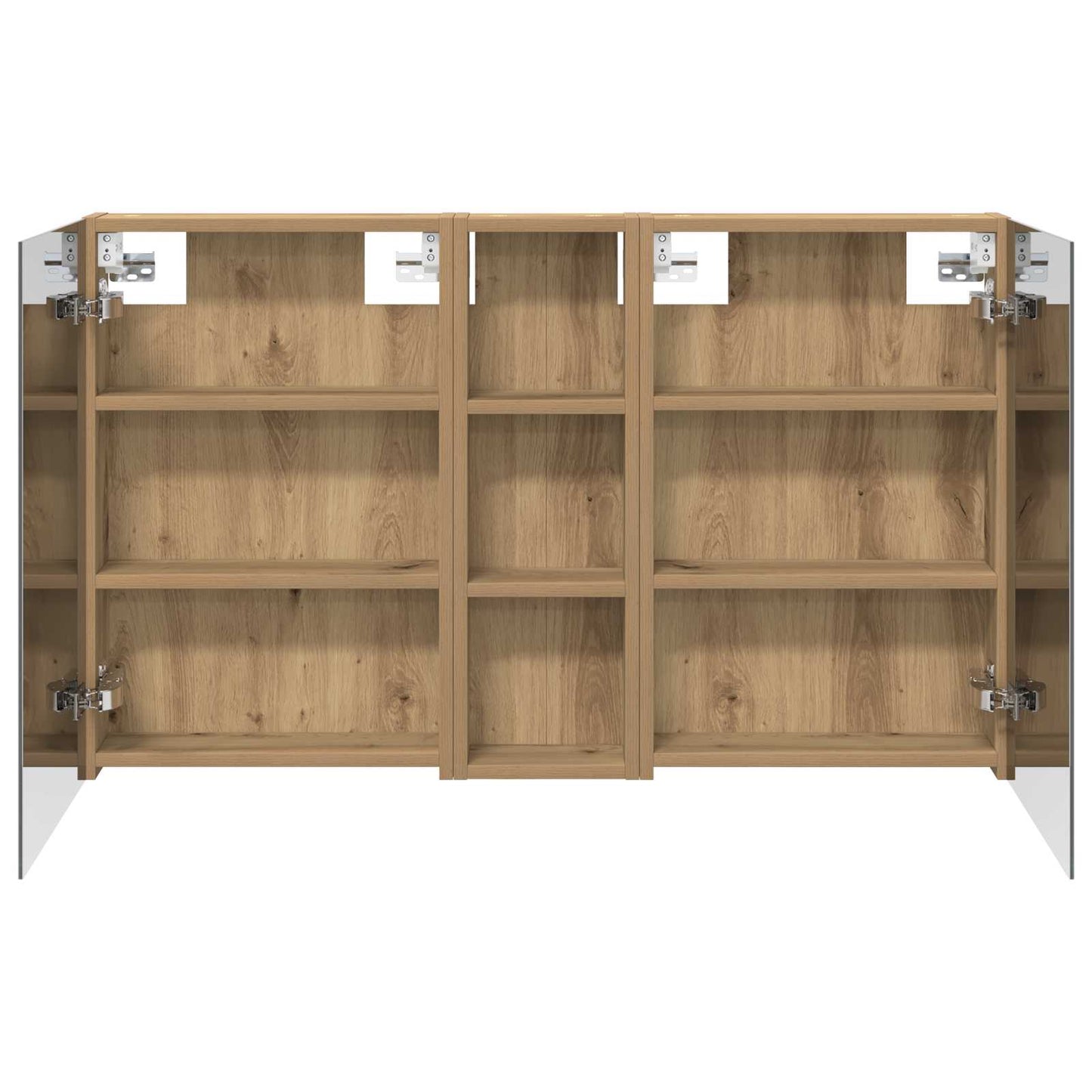 Bathroom Cabinet Set 3 pcs 100 x 10.5 x 60.5 cm Engineered wood