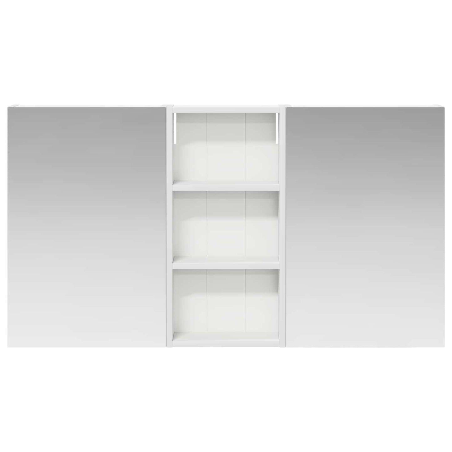 Bathroom Cabinet Set 3 pcs 110 x 10.5 x 60.5 cm Engineered wood
