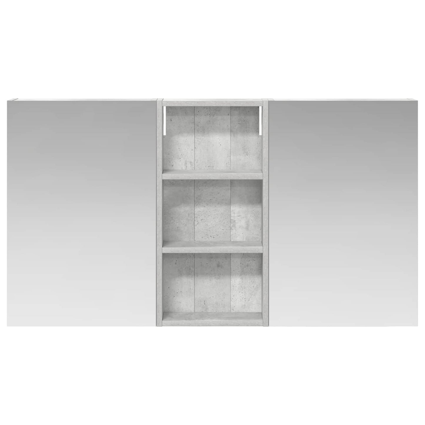 Bathroom Cabinet Set 3 pcs 110 x 10.5 x 60.5 cm Engineered wood