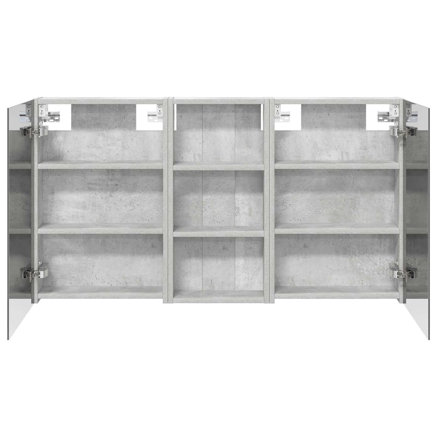 Bathroom Cabinet Set 3 pcs 110 x 10.5 x 60.5 cm Engineered wood