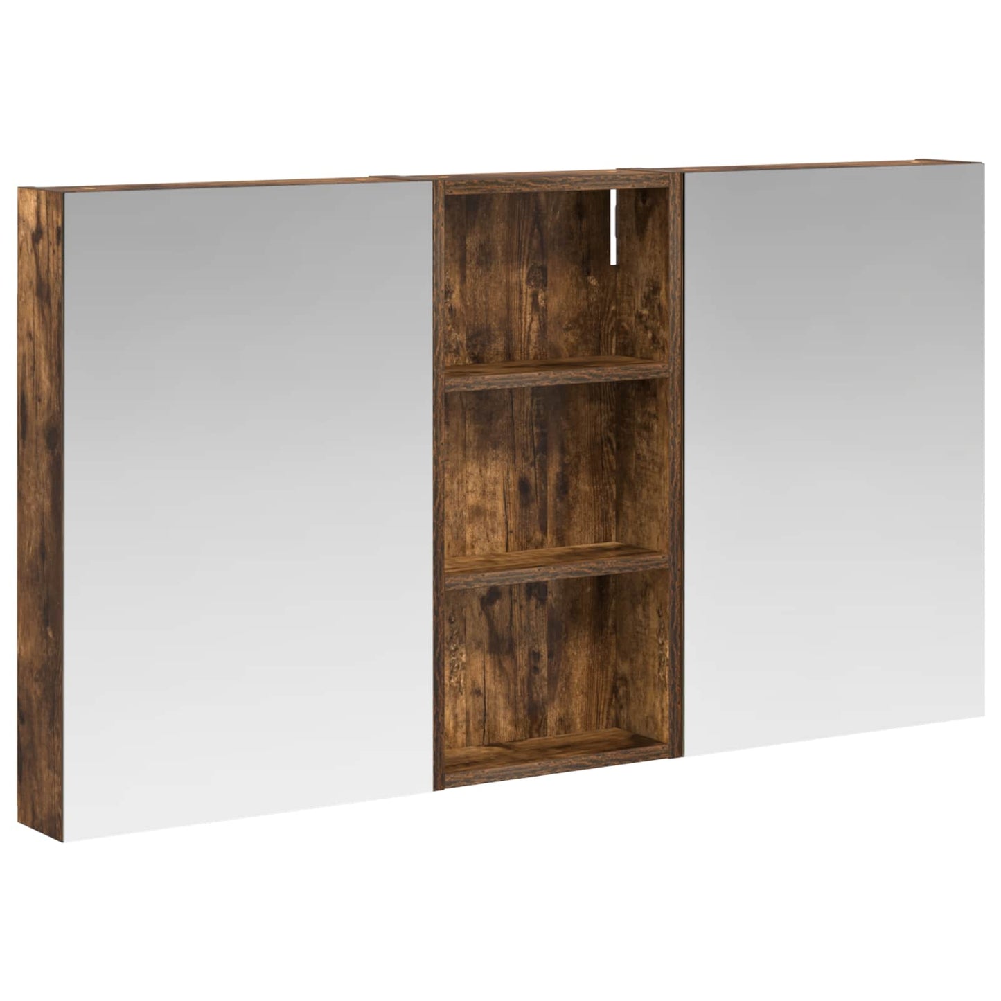 Bathroom Cabinet Set 3 pcs 110 x 10.5 x 60.5 cm Engineered wood