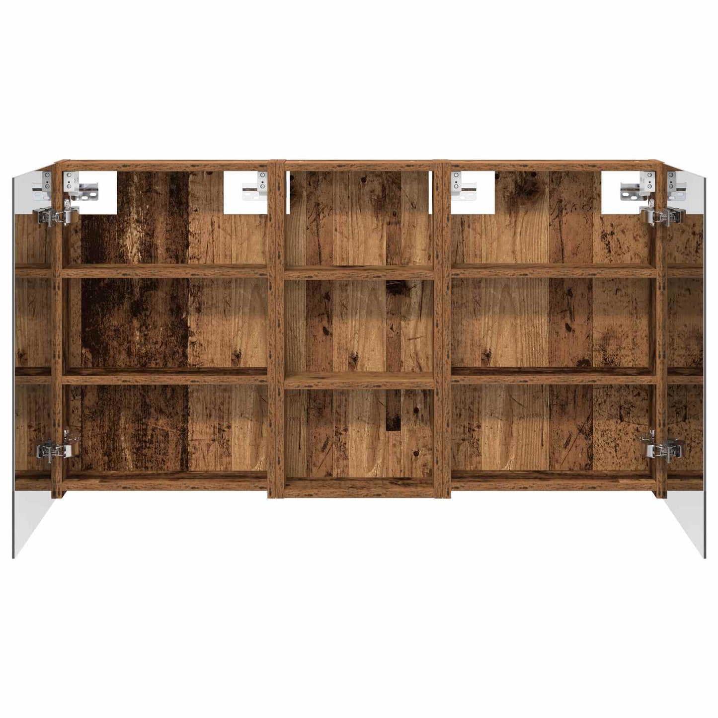 Bathroom Cabinet Set 3 pcs 110 x 10.5 x 60.5 cm Engineered wood
