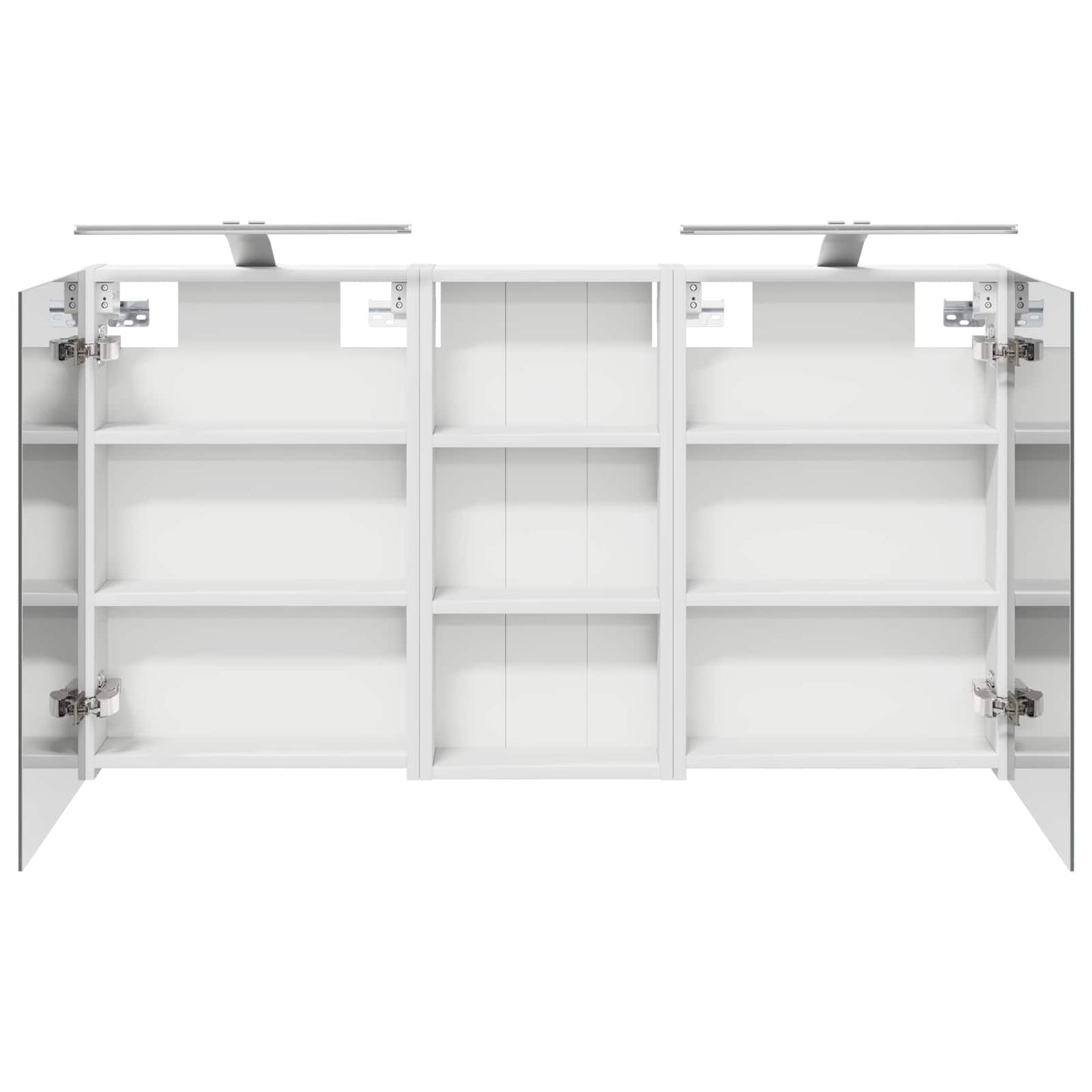 Bathroom Cabinet Set 3 pcs 110 x 10.5 x 60.5 cm Engineered wood