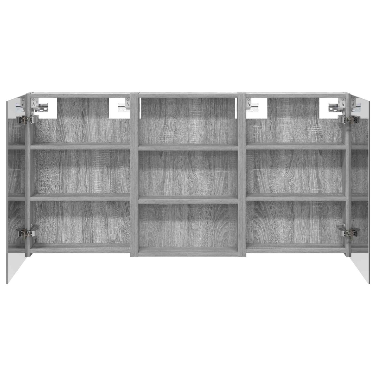 Bathroom Cabinet Set 3 pcs 120 x 10.5 x 60.5 cm Engineered wood