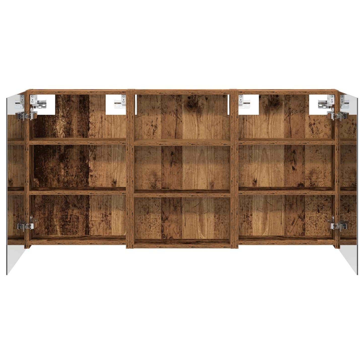 Bathroom Cabinet Set 3 pcs 120 x 10.5 x 60.5 cm Engineered wood