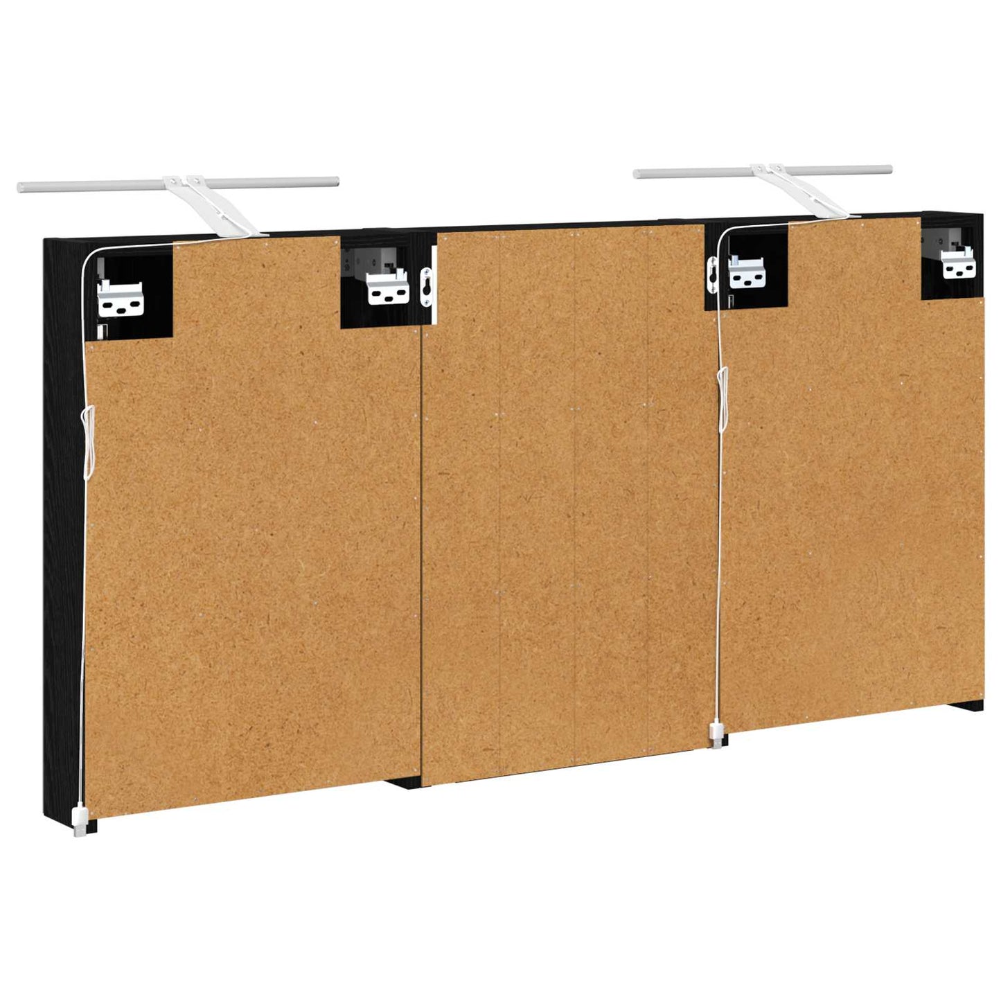 Bathroom Cabinet Set 3 pcs 120 x 10.5 x 60.5 cm Engineered wood