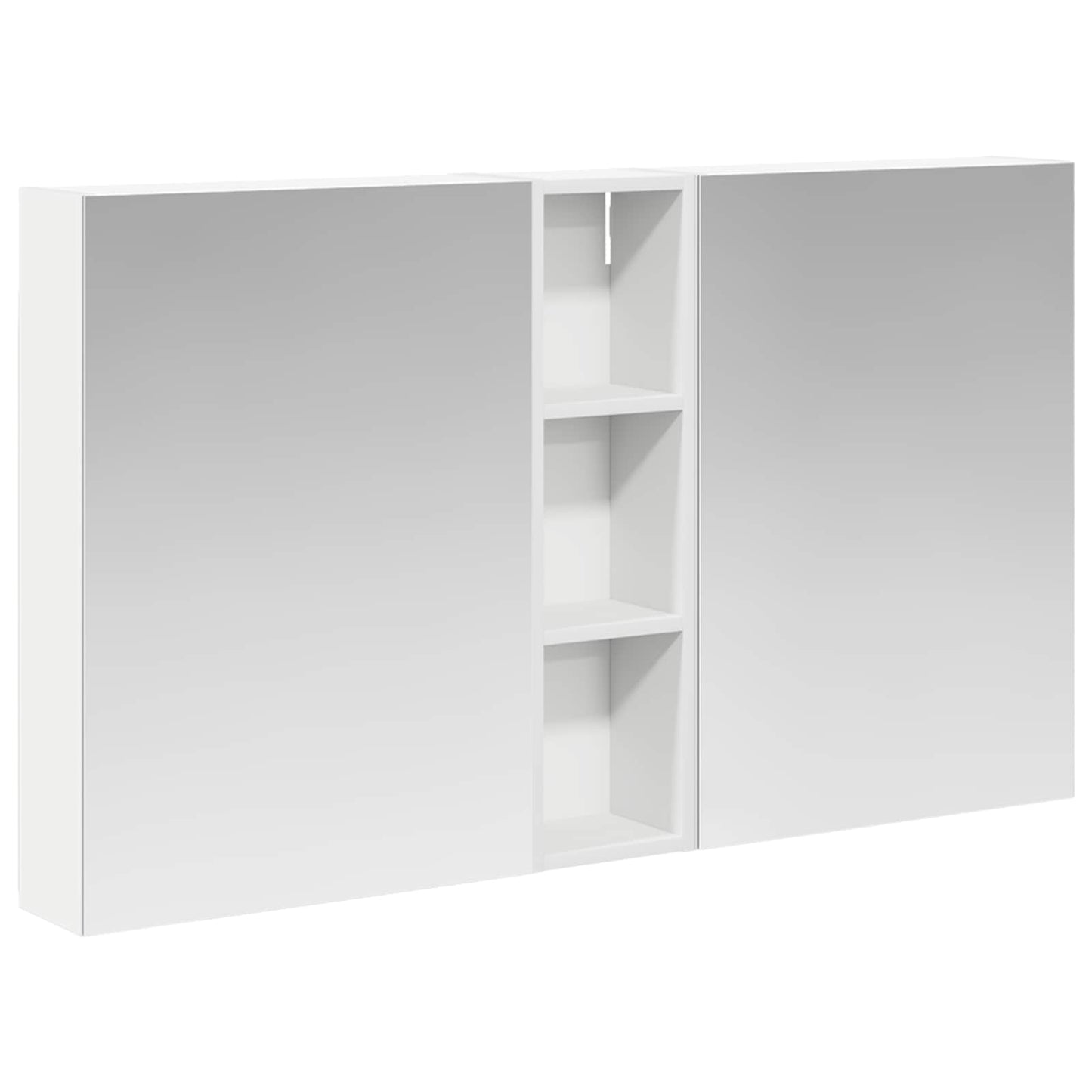 Bathroom Cabinet Set 3 pcs 120 x 14.5 x 70 cm Engineered wood