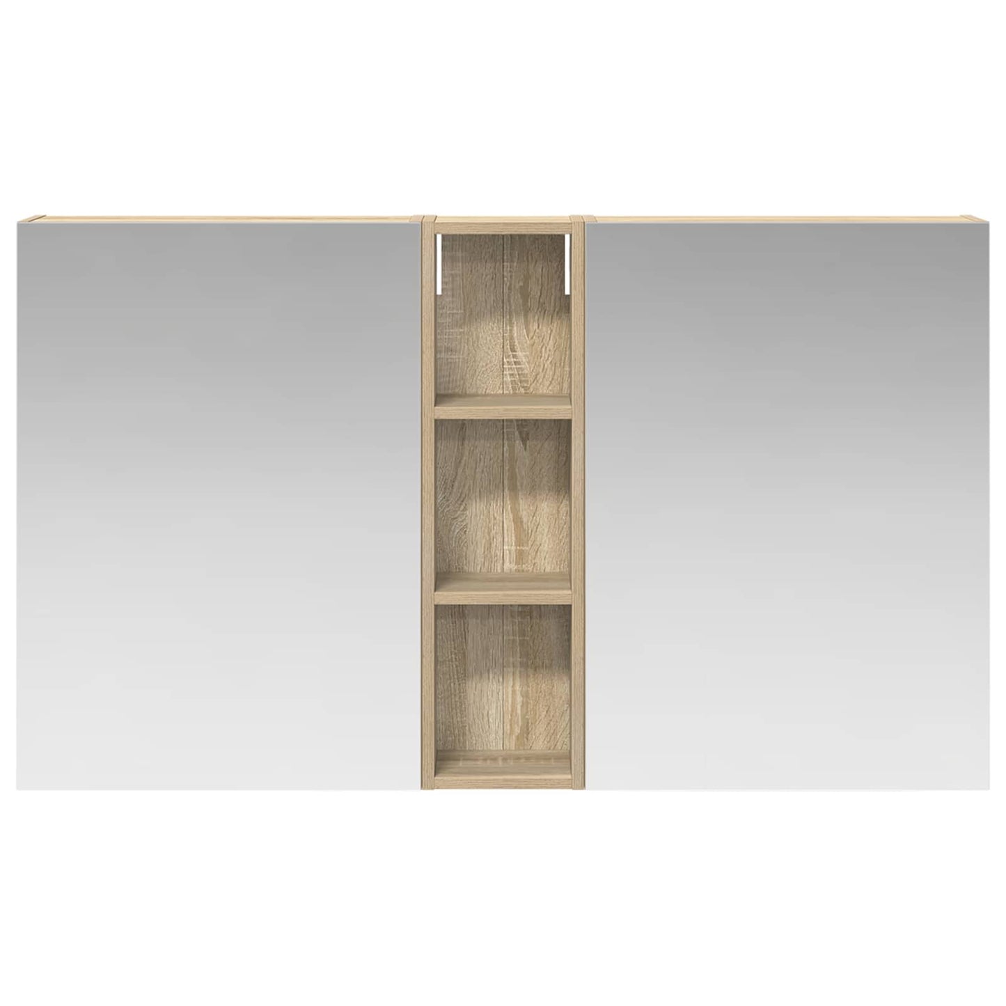 Bathroom Cabinet Set 3 pcs 120 x 14.5 x 70 cm Engineered wood