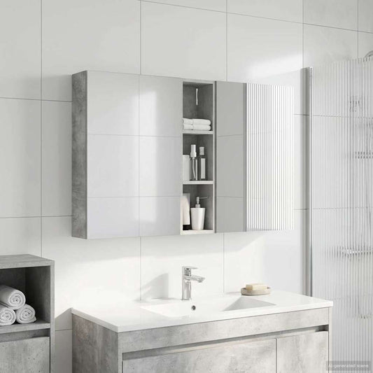 Bathroom Cabinet Set 3 pcs 120 x 14.5 x 70 cm Engineered wood