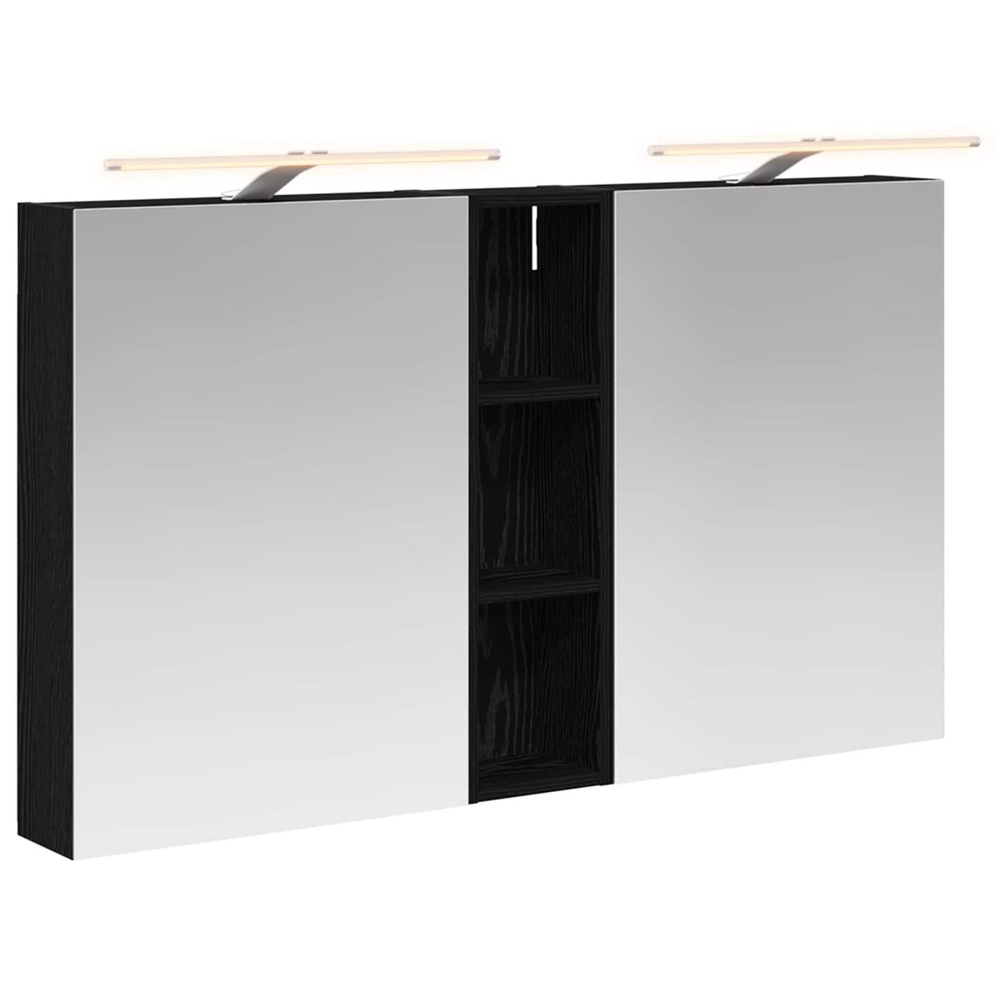 Bathroom Cabinet Set 3 pcs 120 x 14.5 x 70 cm Engineered wood