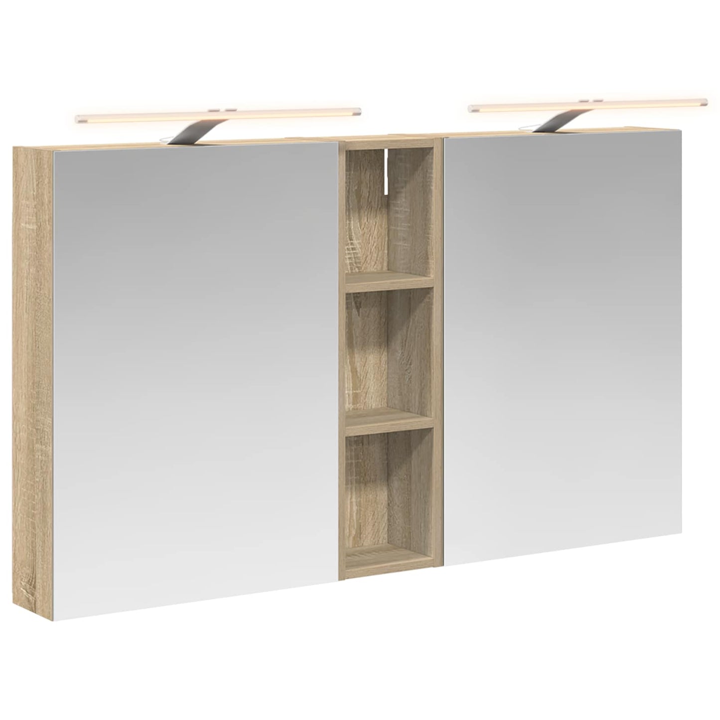 Bathroom Cabinet Set 3 pcs 120 x 14.5 x 70 cm Engineered wood