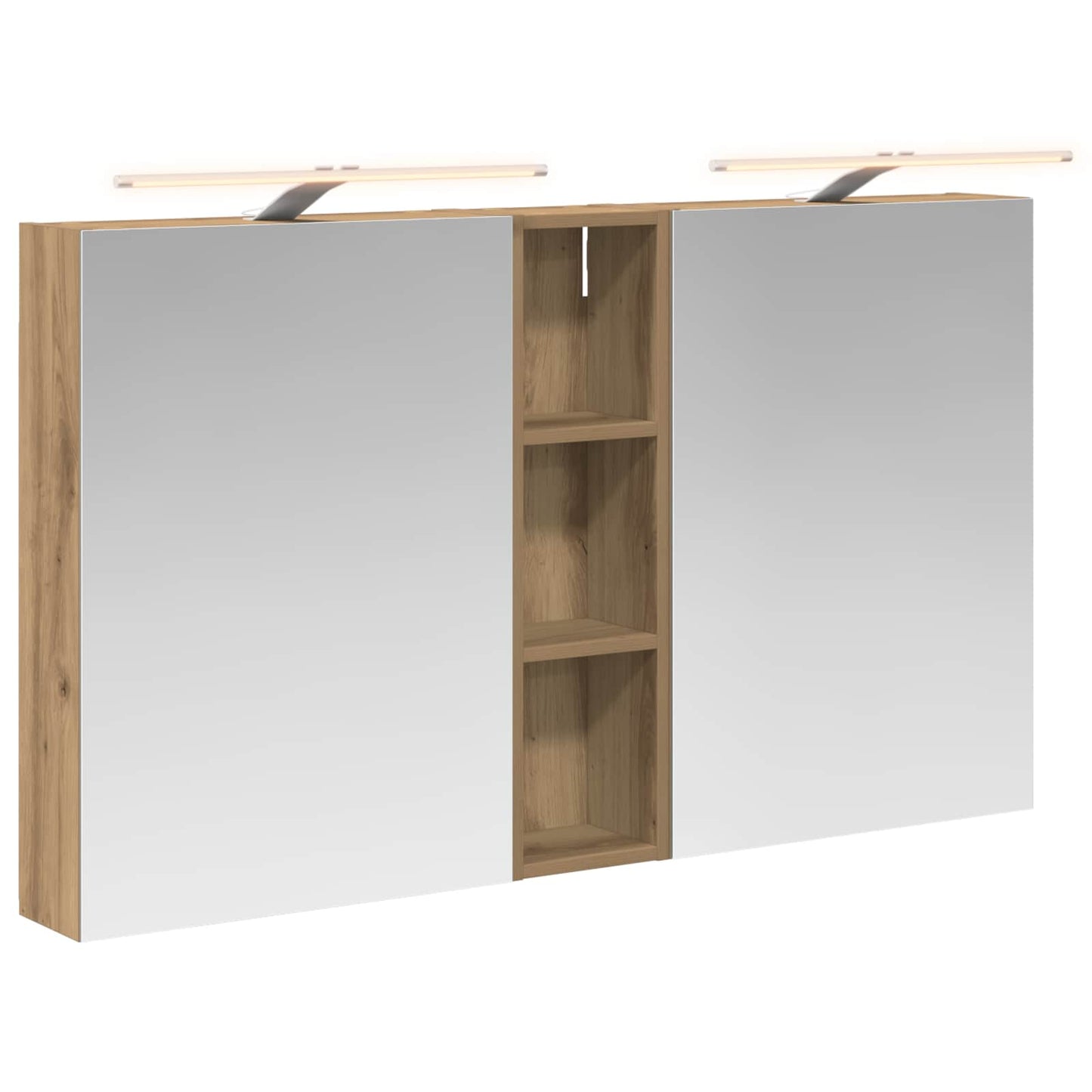 Bathroom Cabinet Set 3 pcs 120 x 14.5 x 70 cm Engineered wood