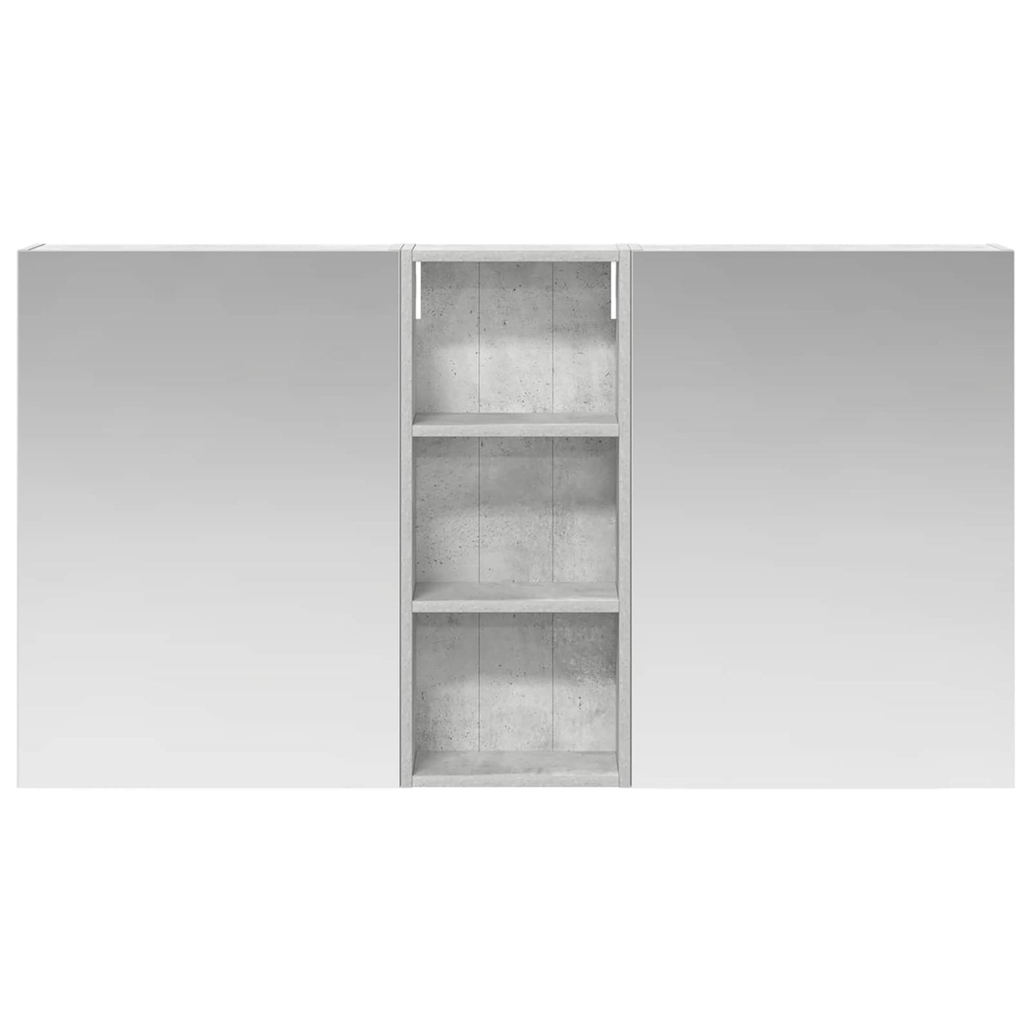 Bathroom Cabinet Set 3 pcs 130 x 14.5 x 70 cm Engineered wood