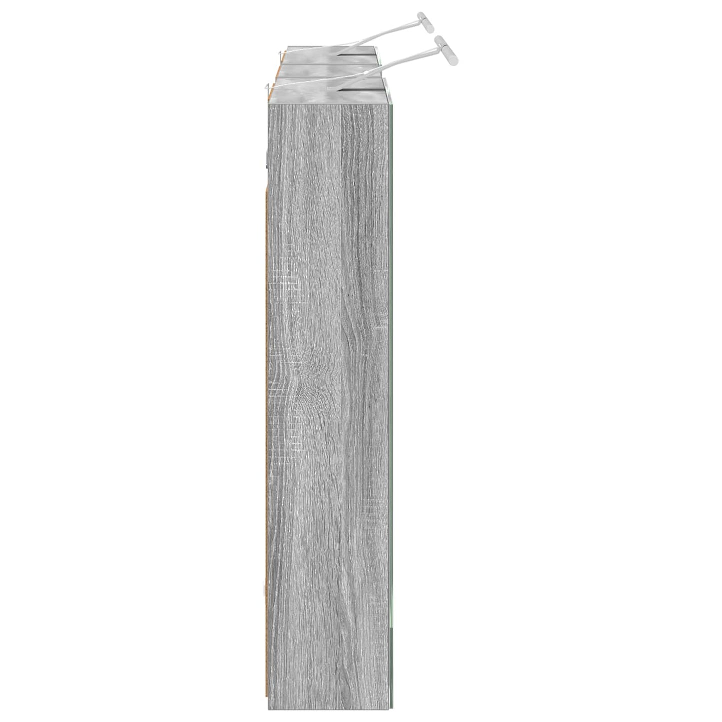 Bathroom Cabinet Set 3 pcs 130 x 14.5 x 70 cm Engineered wood