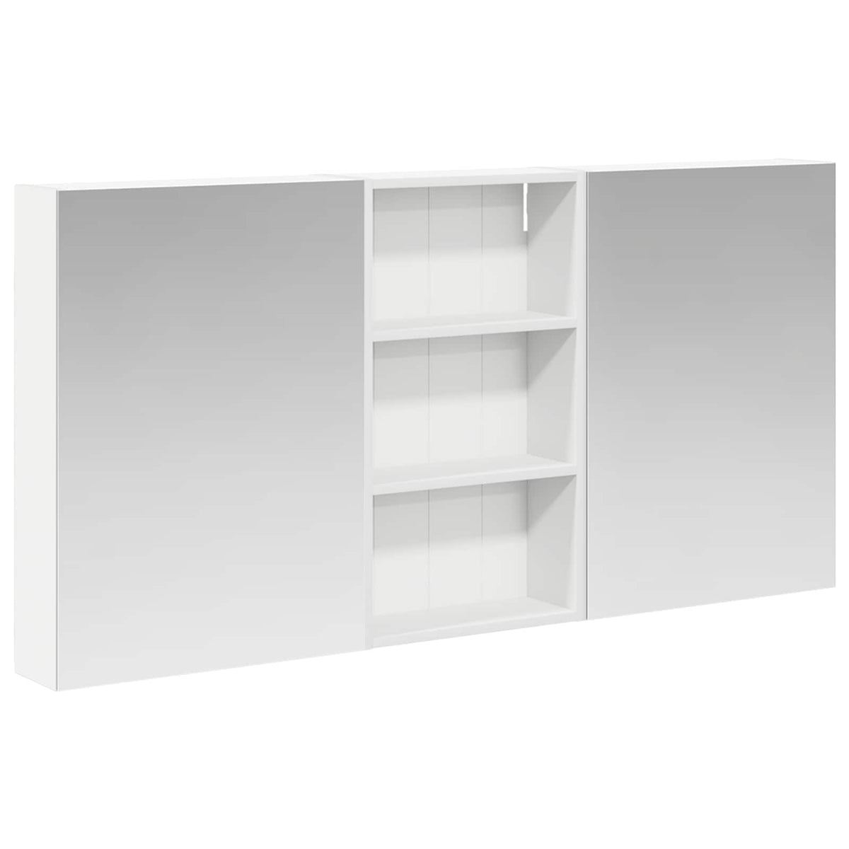 Bathroom Cabinet Set 3 pcs 140 x 14.5 x 70 cm Engineered wood