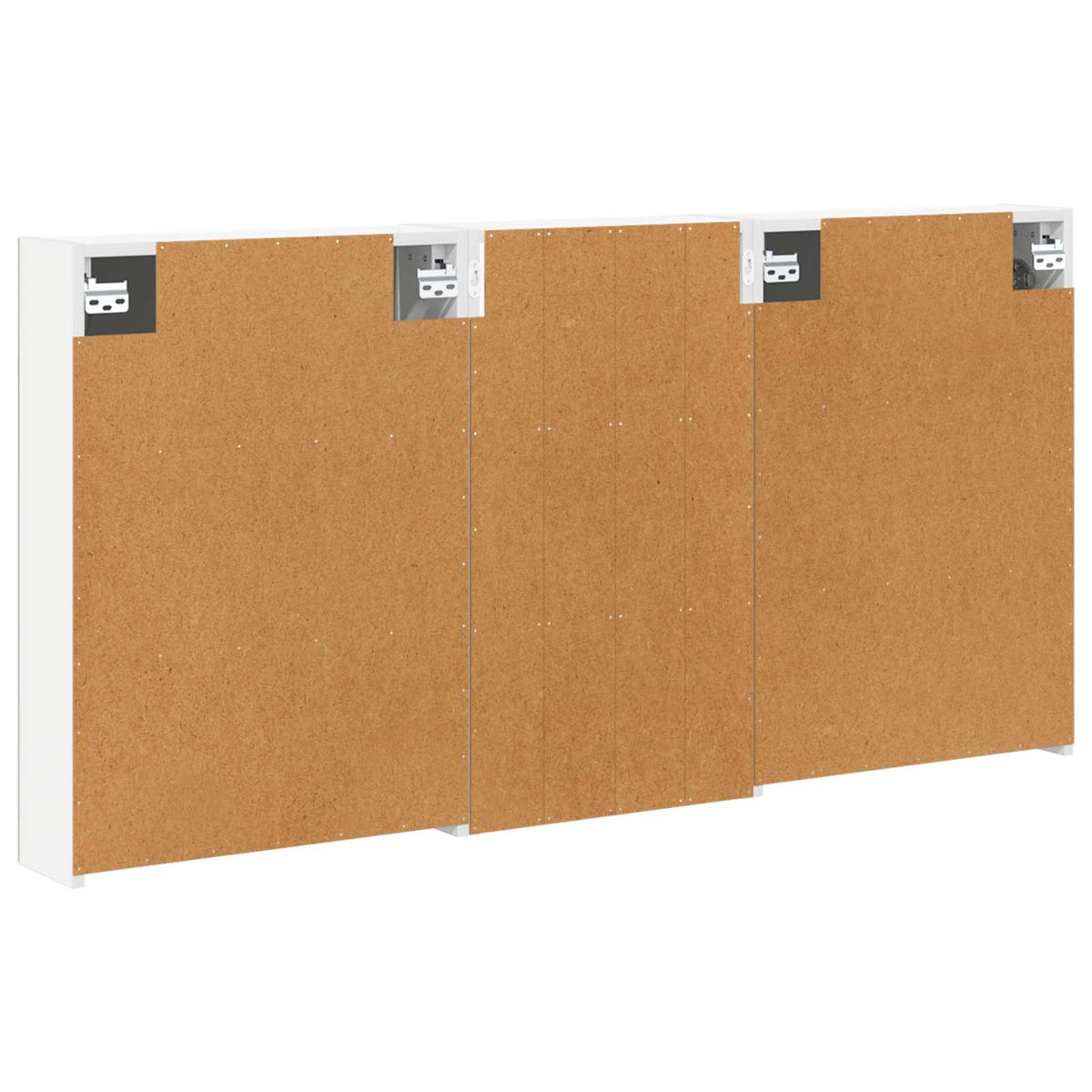 Bathroom Cabinet Set 3 pcs 140 x 14.5 x 70 cm Engineered wood