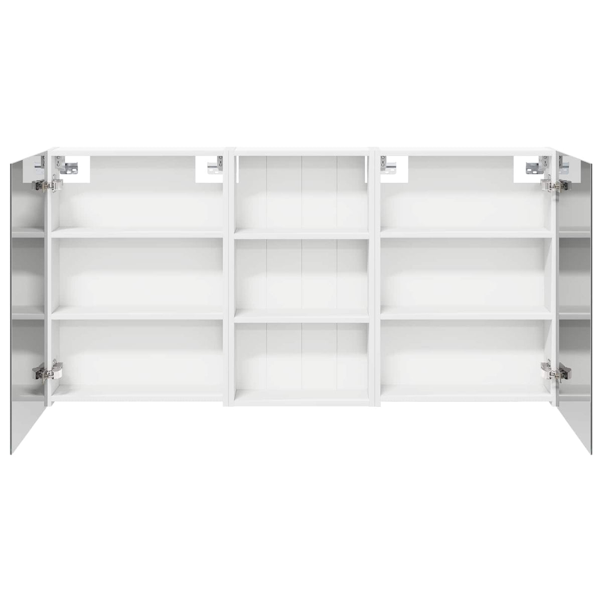 Bathroom Cabinet Set 3 pcs 140 x 14.5 x 70 cm Engineered wood