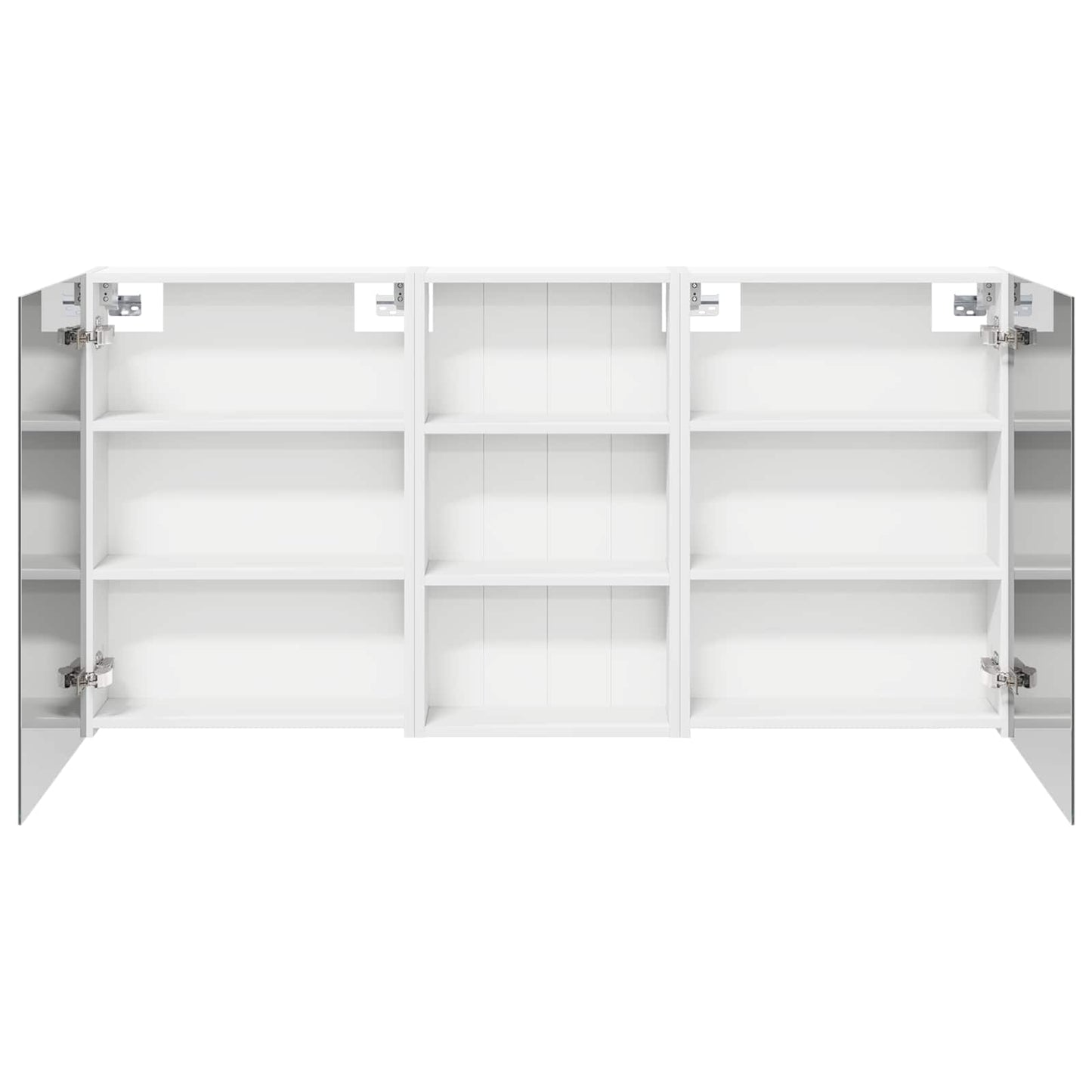 Bathroom Cabinet Set 3 pcs 140 x 14.5 x 70 cm Engineered wood
