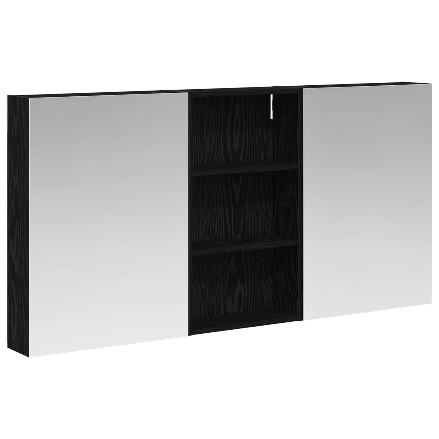 Bathroom Cabinet Set 3 pcs 140 x 14.5 x 70 cm Engineered wood