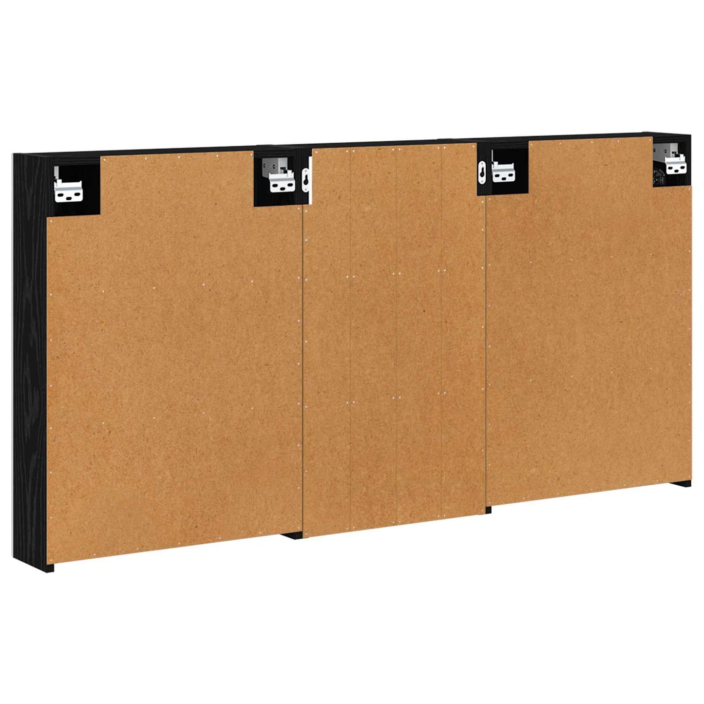 Bathroom Cabinet Set 3 pcs 140 x 14.5 x 70 cm Engineered wood