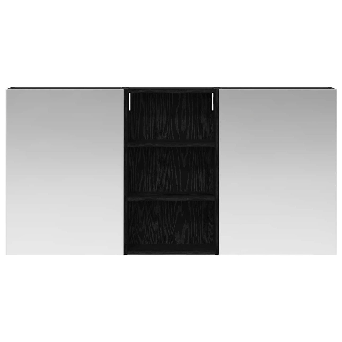 Bathroom Cabinet Set 3 pcs 140 x 14.5 x 70 cm Engineered wood