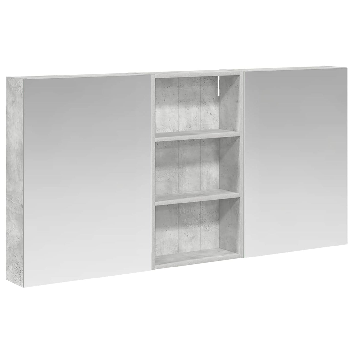 Bathroom Cabinet Set 3 pcs 140 x 14.5 x 70 cm Engineered wood
