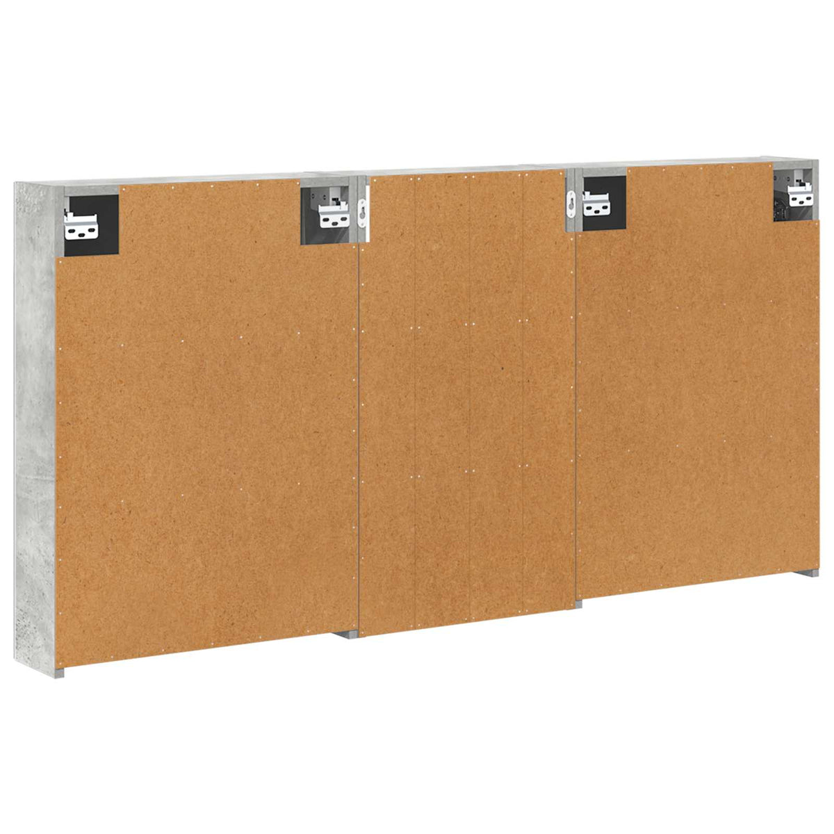 Bathroom Cabinet Set 3 pcs 140 x 14.5 x 70 cm Engineered wood