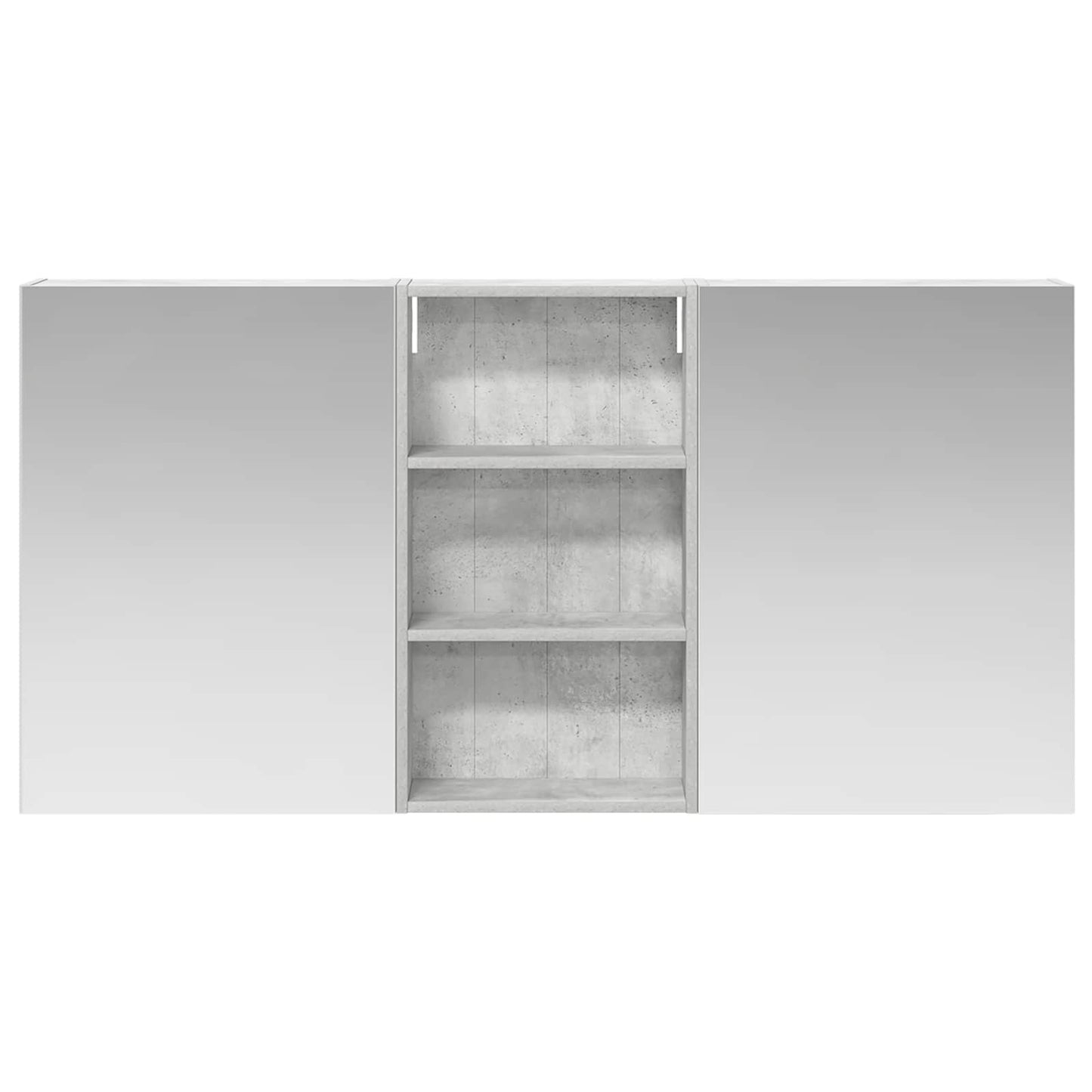 Bathroom Cabinet Set 3 pcs 140 x 14.5 x 70 cm Engineered wood