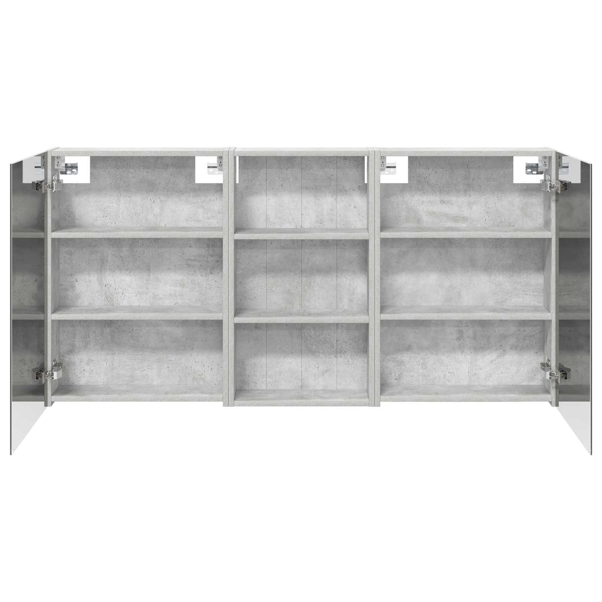 Bathroom Cabinet Set 3 pcs 140 x 14.5 x 70 cm Engineered wood