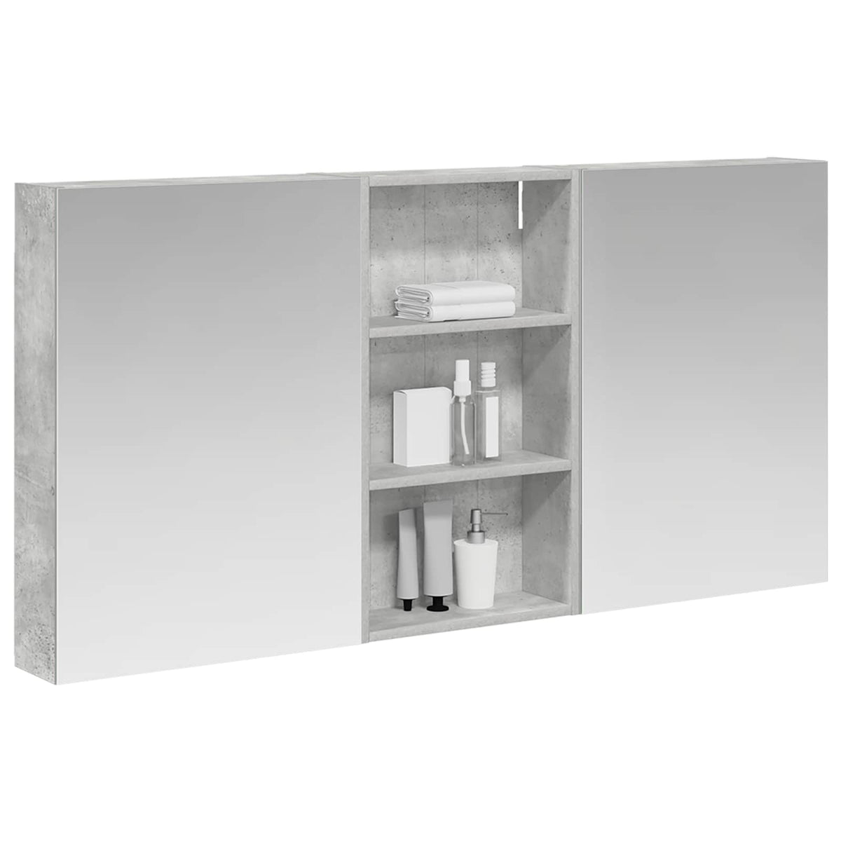 Bathroom Cabinet Set 3 pcs 140 x 14.5 x 70 cm Engineered wood