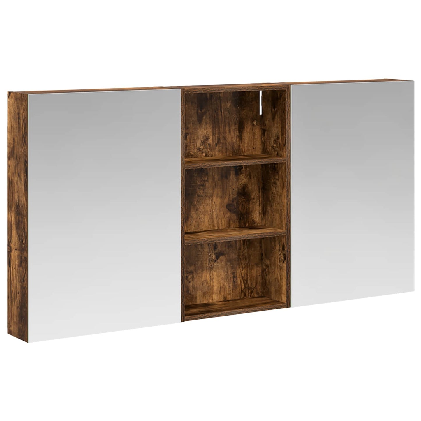 Bathroom Cabinet Set 3 pcs 140 x 14.5 x 70 cm Engineered wood