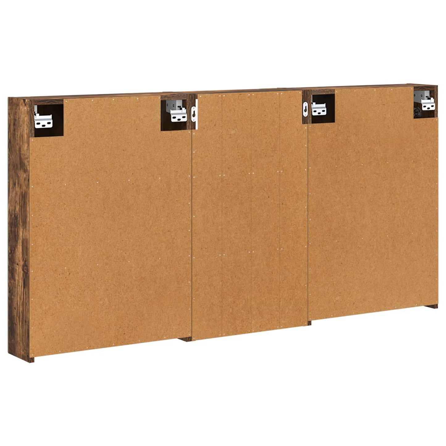 Bathroom Cabinet Set 3 pcs 140 x 14.5 x 70 cm Engineered wood