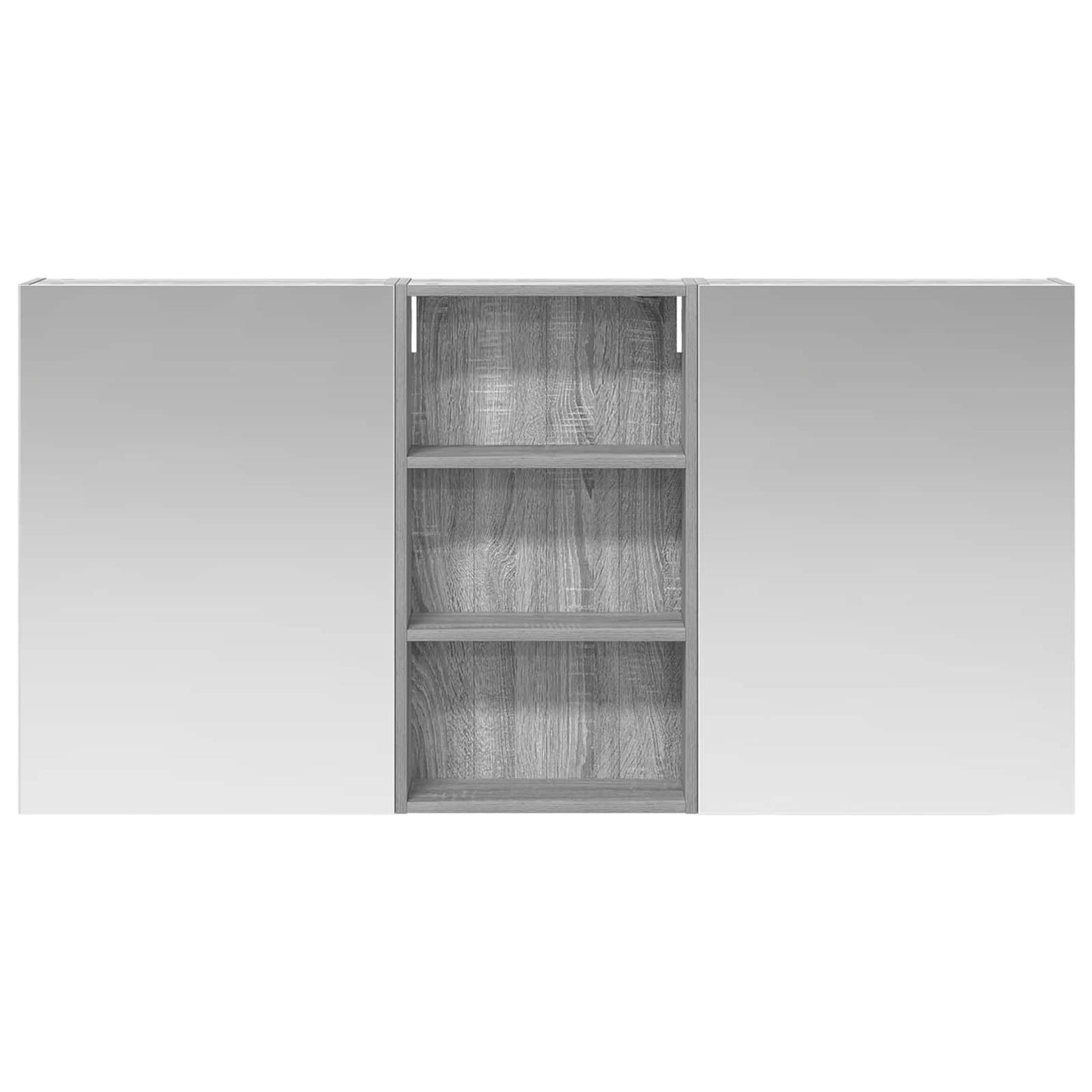 Bathroom Cabinet Set 3 pcs 140 x 14.5 x 70 cm Engineered wood