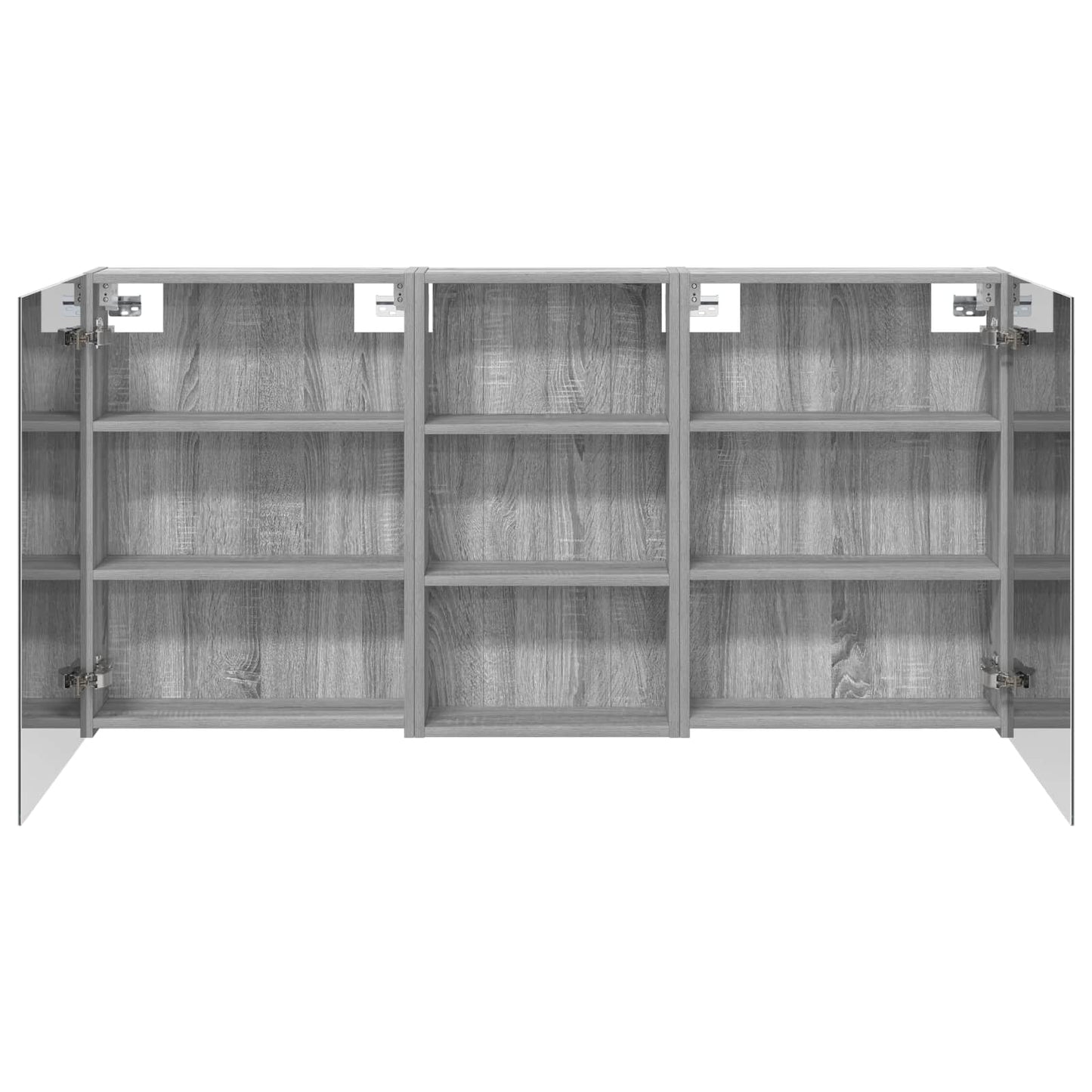 Bathroom Cabinet Set 3 pcs 140 x 14.5 x 70 cm Engineered wood