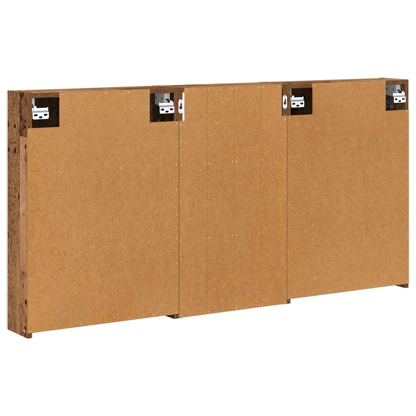 Bathroom Cabinet Set 3 pcs 140 x 14.5 x 70 cm Engineered wood