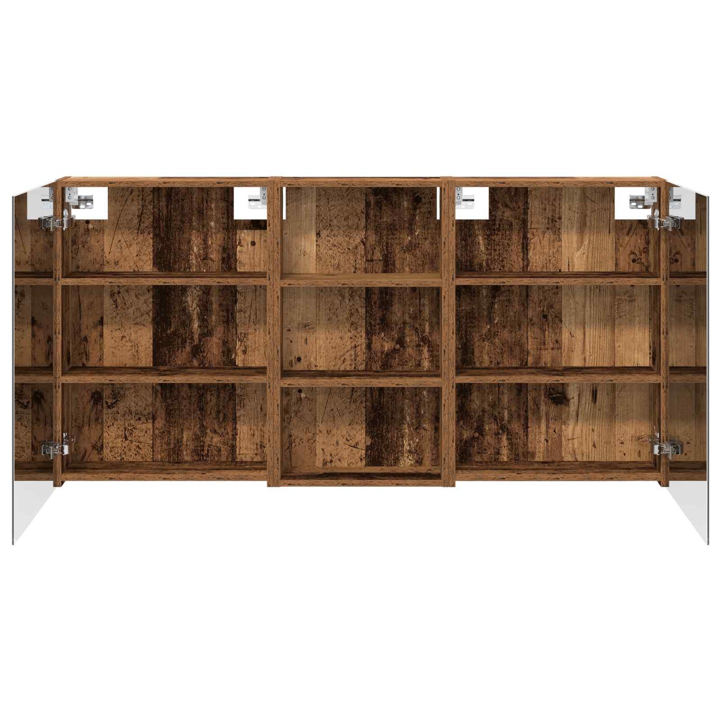 Bathroom Cabinet Set 3 pcs 140 x 14.5 x 70 cm Engineered wood