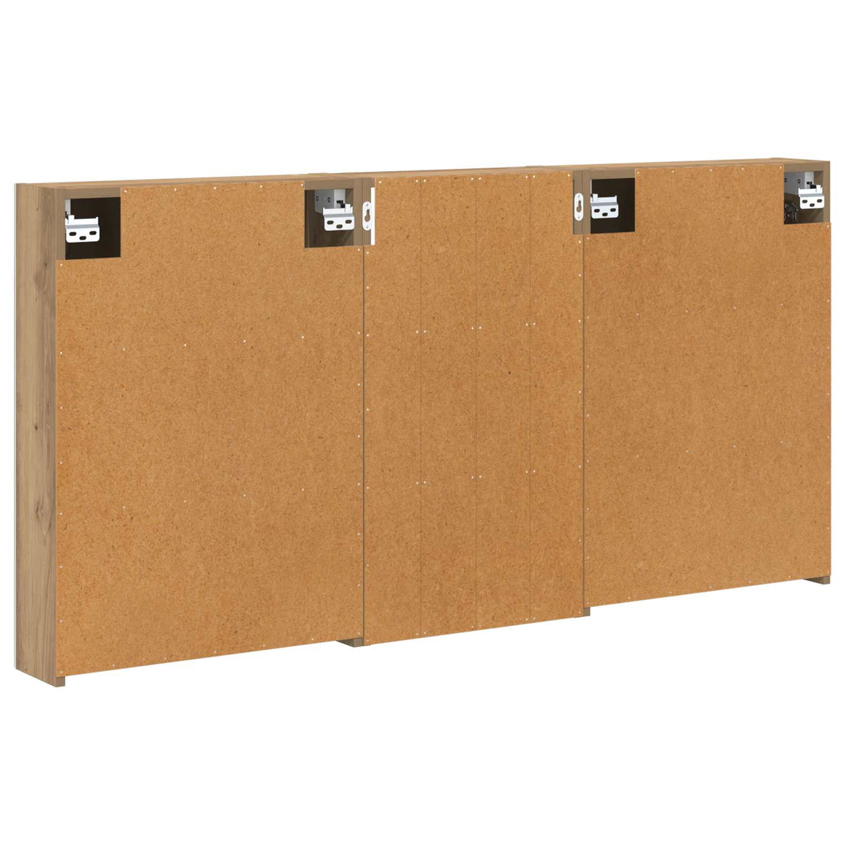 Bathroom Cabinet Set 3 pcs 140 x 14.5 x 70 cm Engineered wood