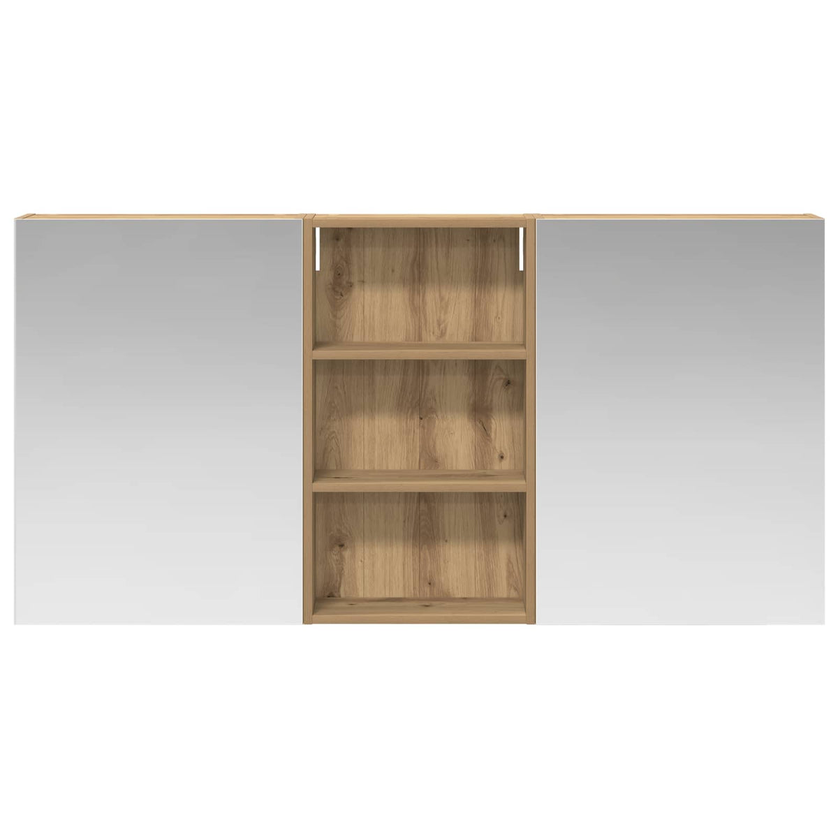 Bathroom Cabinet Set 3 pcs 140 x 14.5 x 70 cm Engineered wood