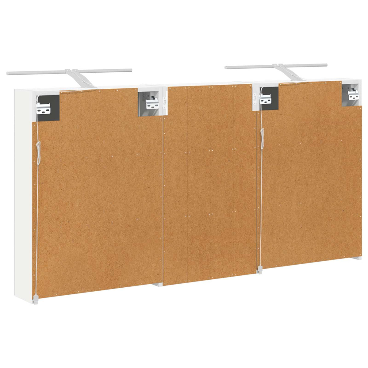 Bathroom Cabinet Set 3 pcs 140 x 14.5 x 70 cm Engineered wood