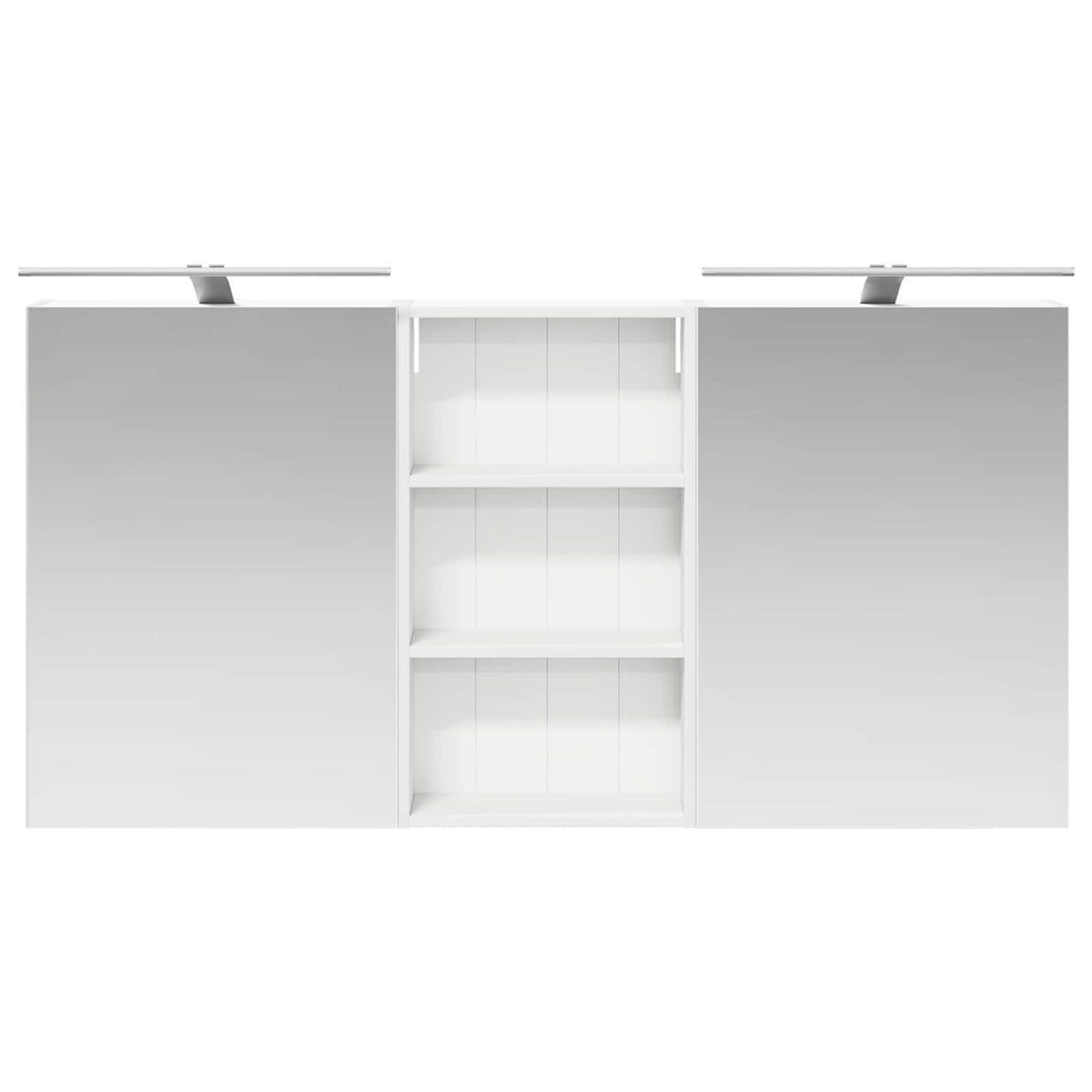 Bathroom Cabinet Set 3 pcs 140 x 14.5 x 70 cm Engineered wood
