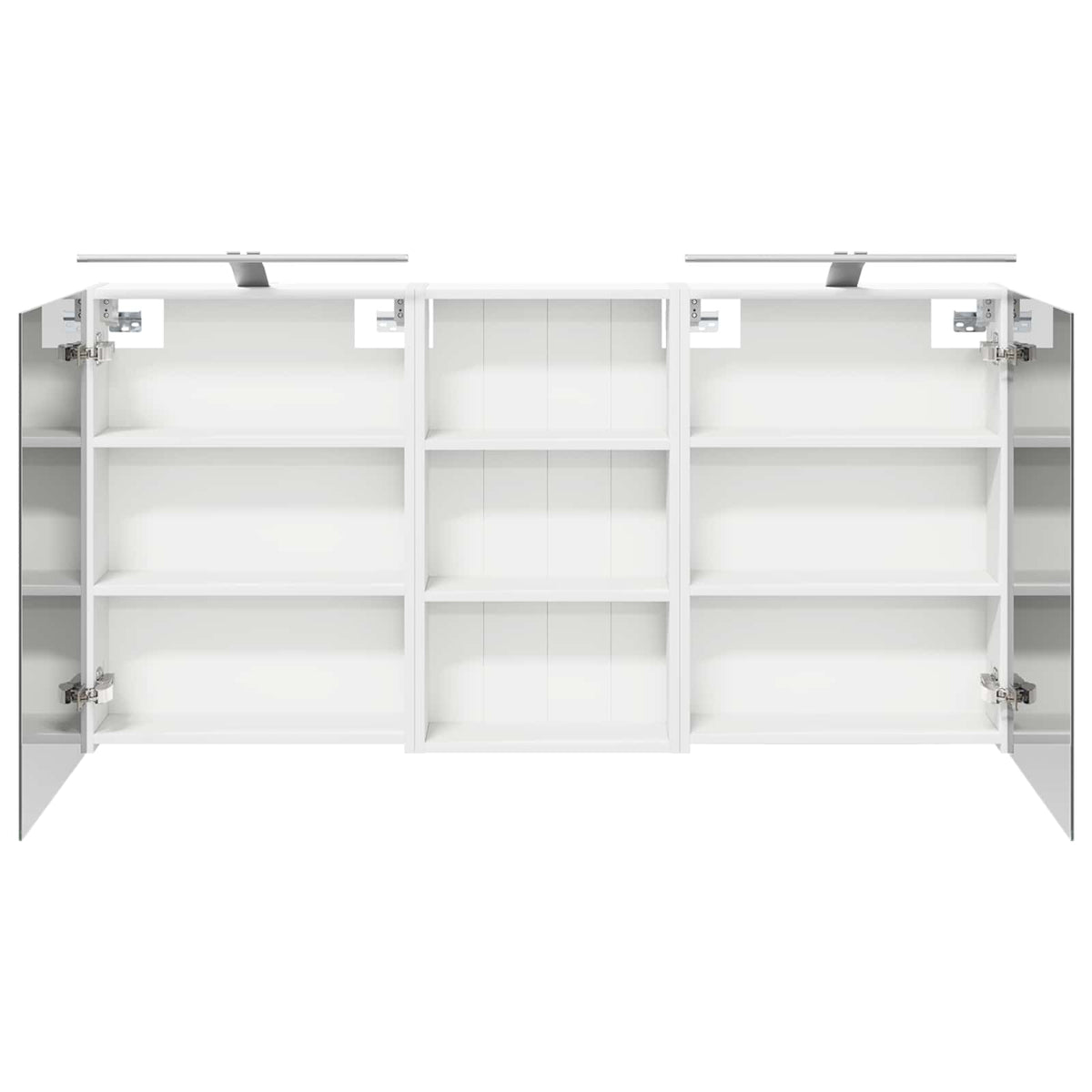 Bathroom Cabinet Set 3 pcs 140 x 14.5 x 70 cm Engineered wood