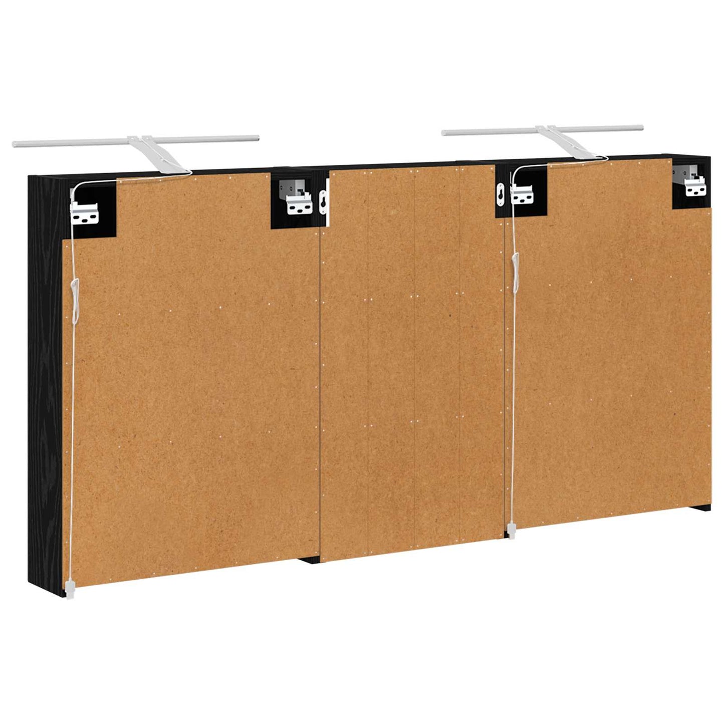 Bathroom Cabinet Set 3 pcs 140 x 14.5 x 70 cm Engineered wood