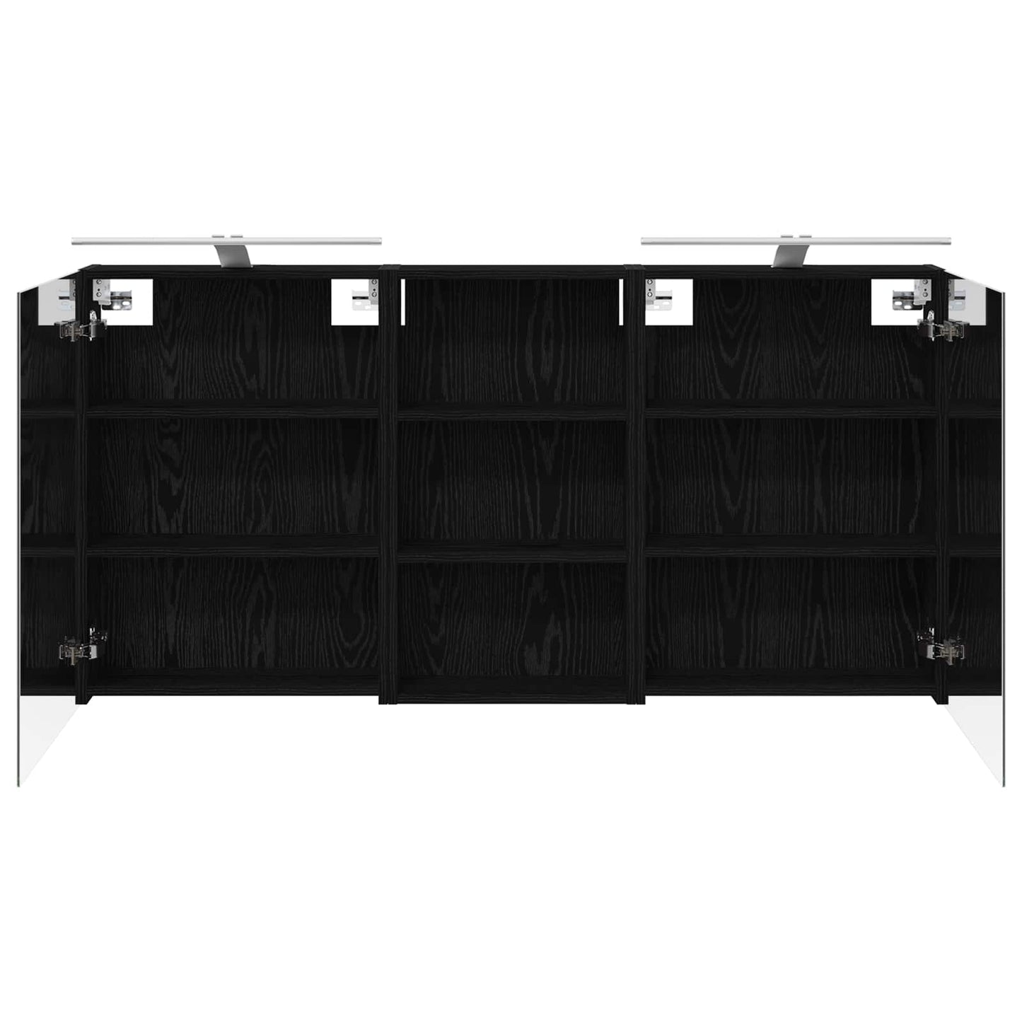 Bathroom Cabinet Set 3 pcs 140 x 14.5 x 70 cm Engineered wood