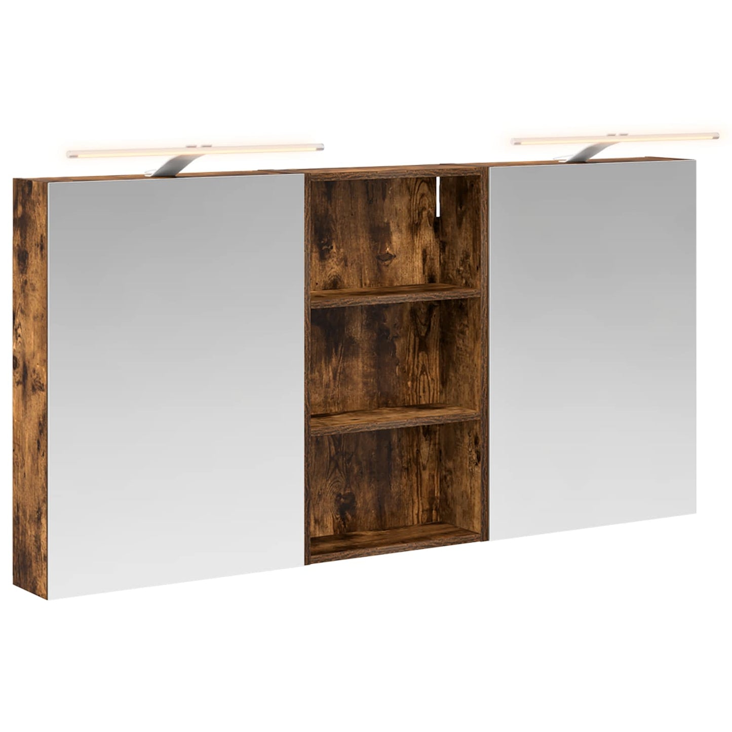 Bathroom Cabinet Set 3 pcs 140 x 14.5 x 70 cm Engineered wood