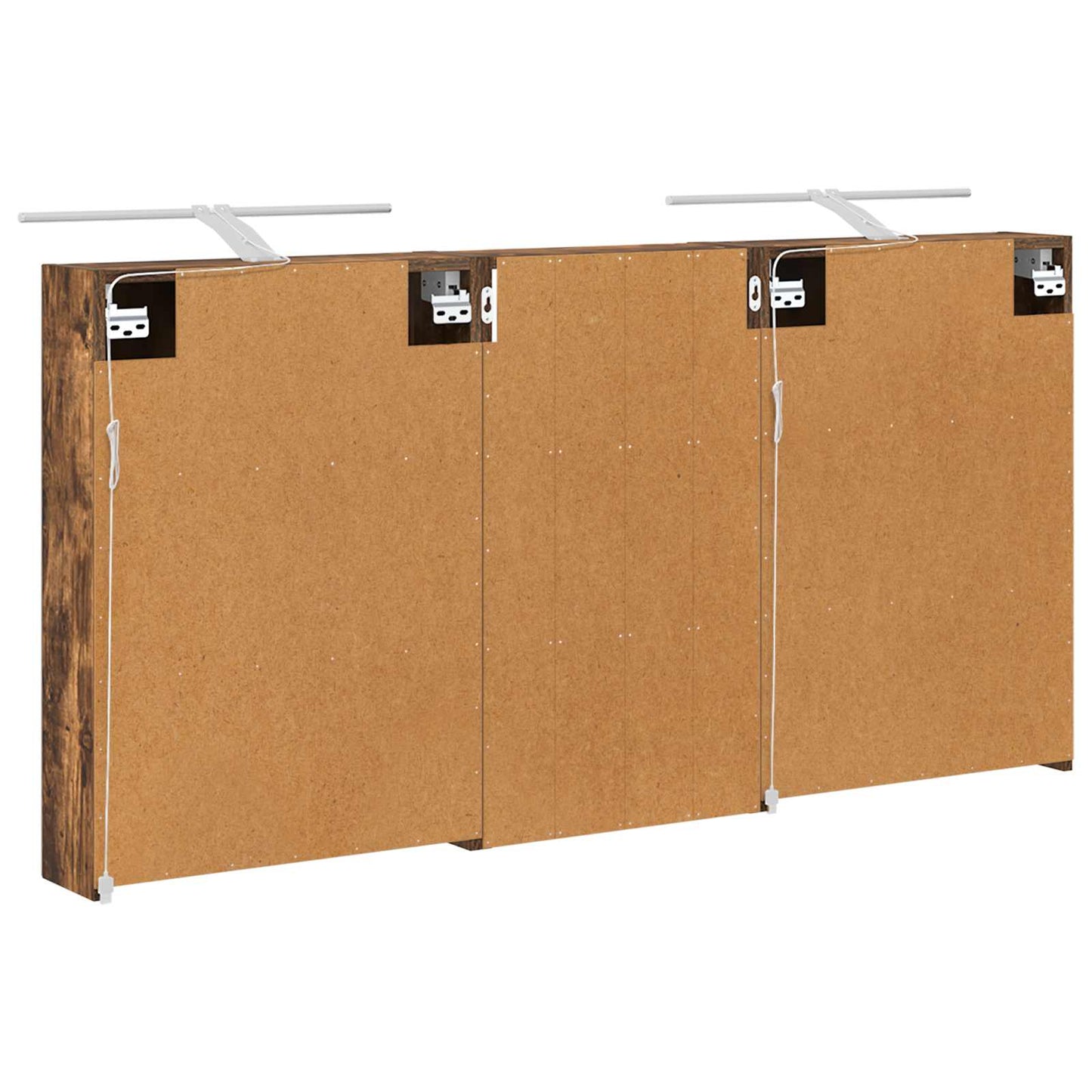 Bathroom Cabinet Set 3 pcs 140 x 14.5 x 70 cm Engineered wood