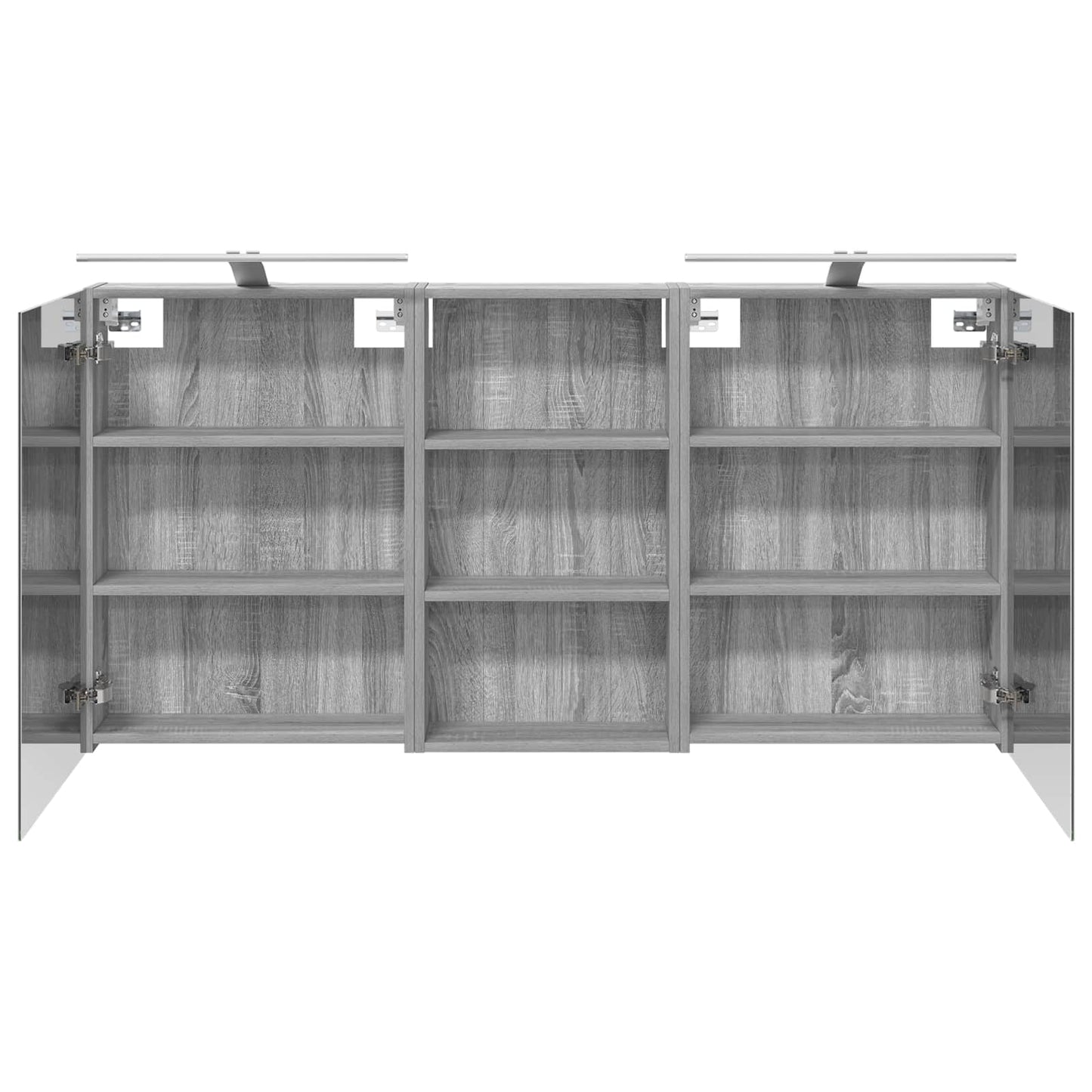 Bathroom Cabinet Set 3 pcs 140 x 14.5 x 70 cm Engineered wood
