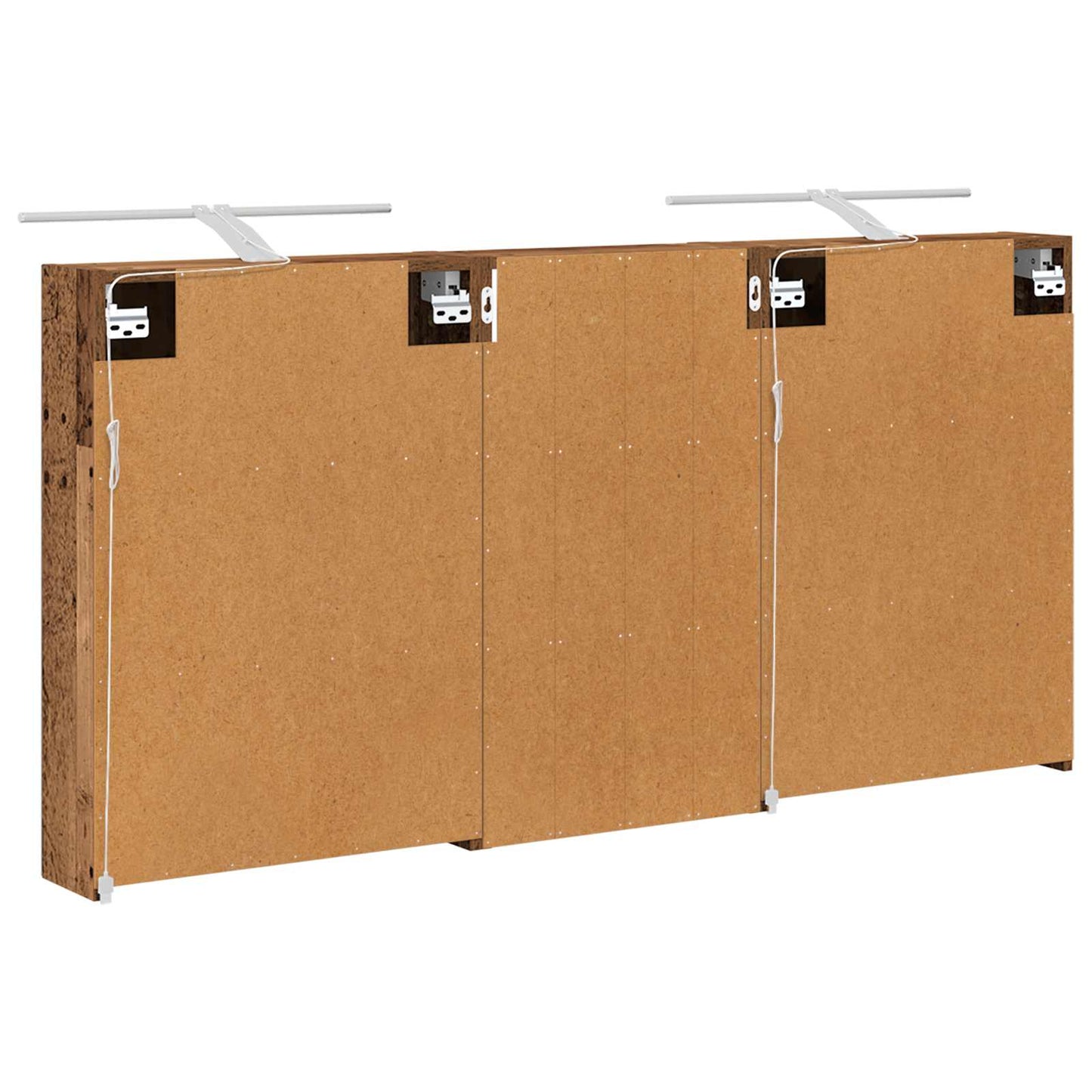 Bathroom Cabinet Set 3 pcs 140 x 14.5 x 70 cm Engineered wood
