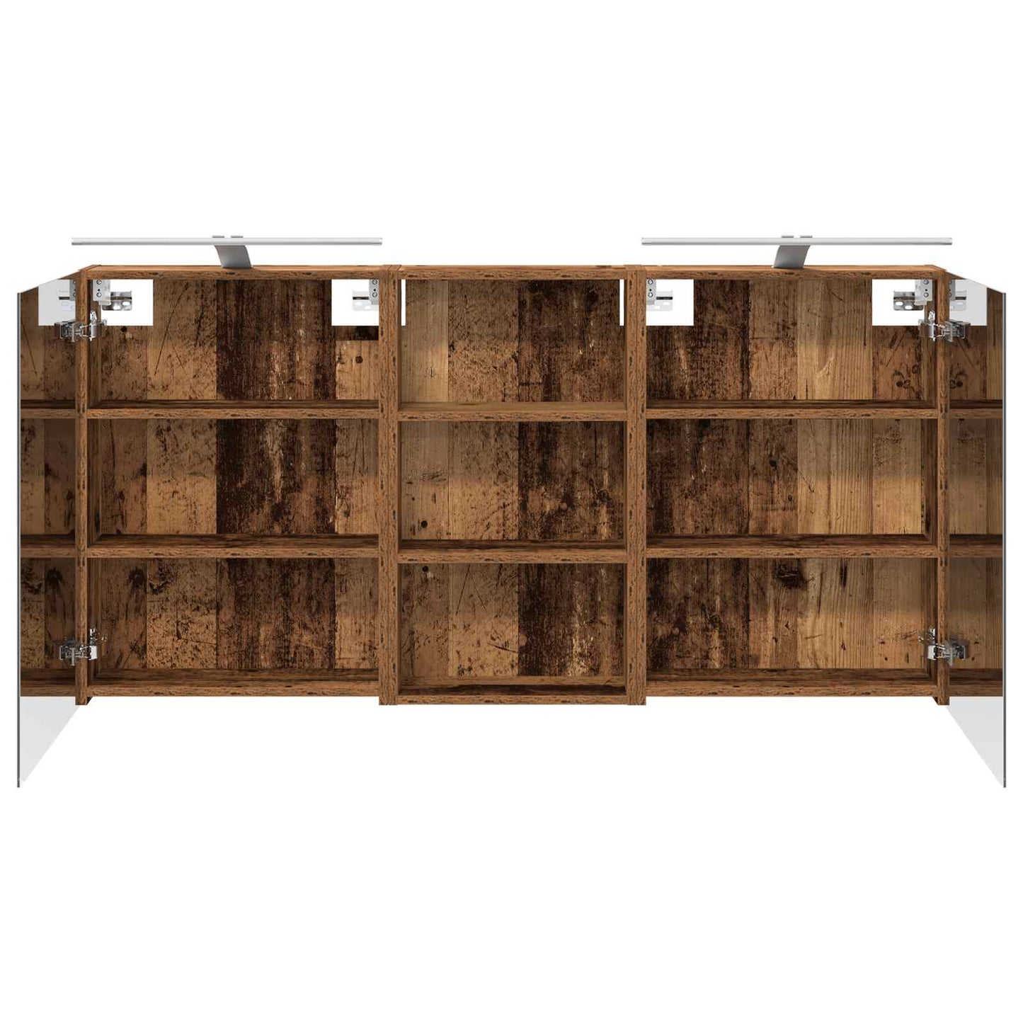 Bathroom Cabinet Set 3 pcs 140 x 14.5 x 70 cm Engineered wood