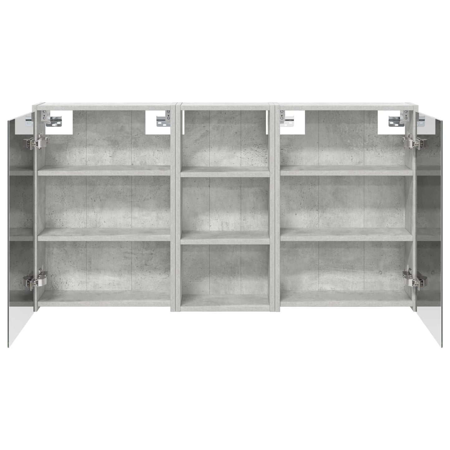 Bathroom Cabinet Set 3 pcs 116 x 16 x 62.5 cm Engineered wood